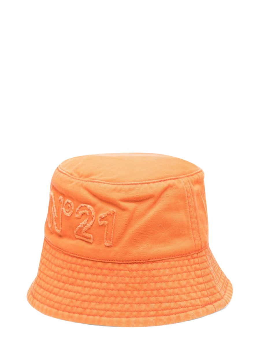 N°21 Kids' Cotton Bucket Hat