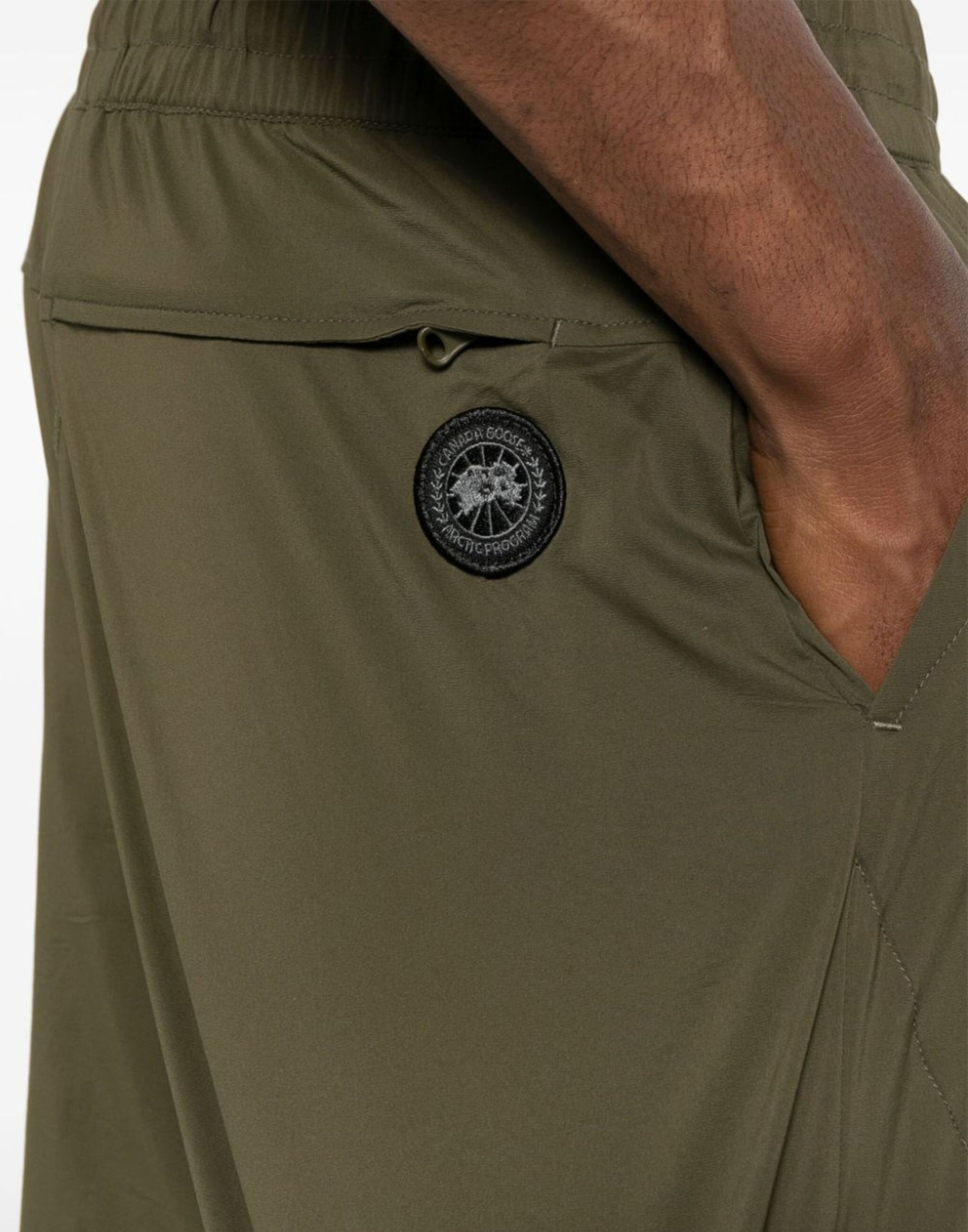 CANADA GOOSE Logo Patch Shorts for Men