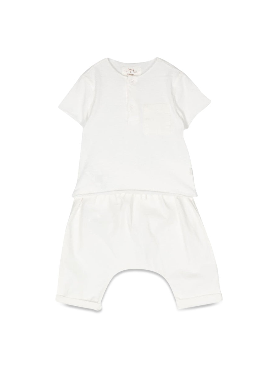 TEDDY & MINOU Mini T-Shirt and Pants Suit for Boys