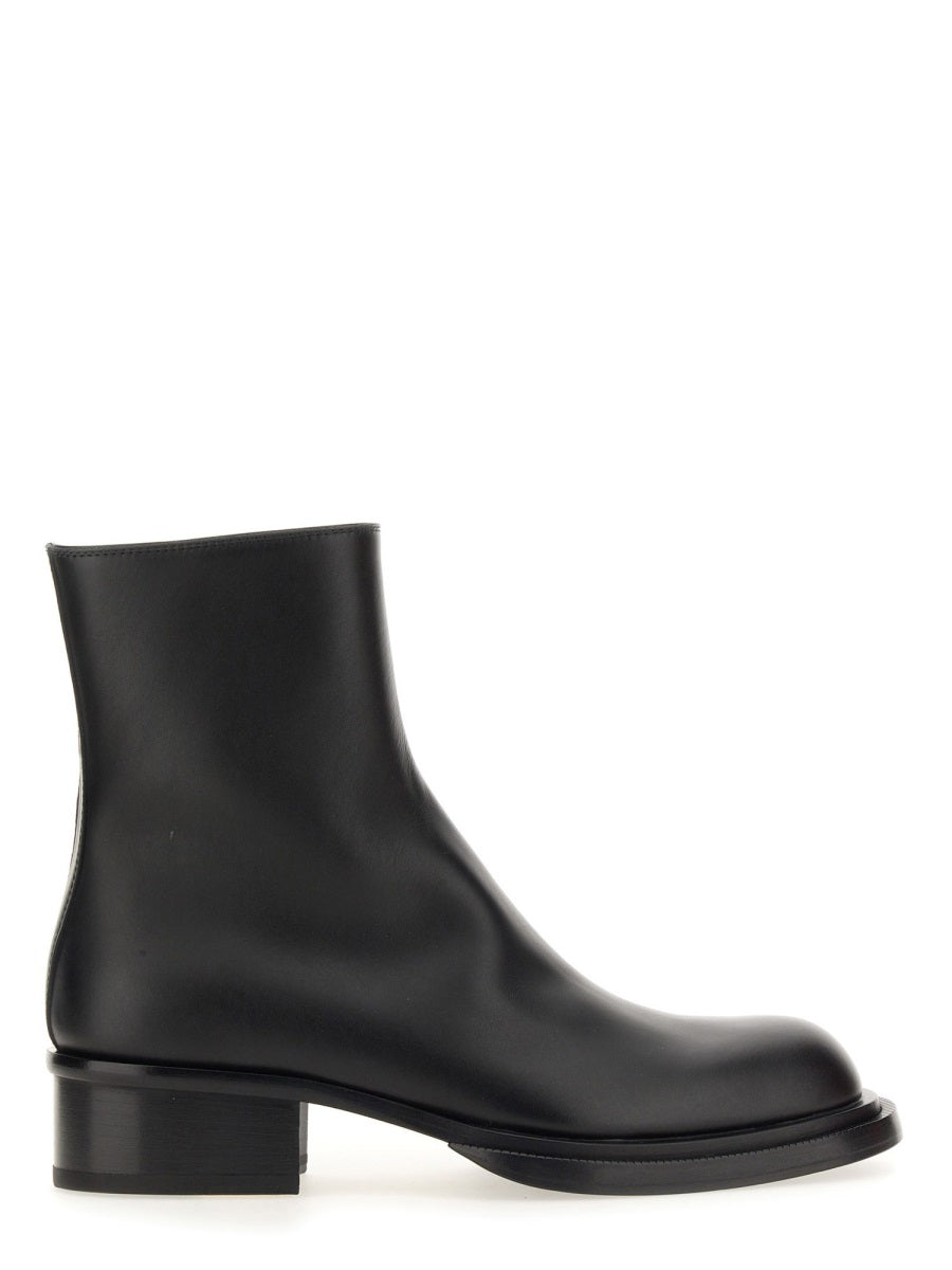 ALEXANDER MCQUEEN Cuban Stack Boot - 4.5 cm Heel