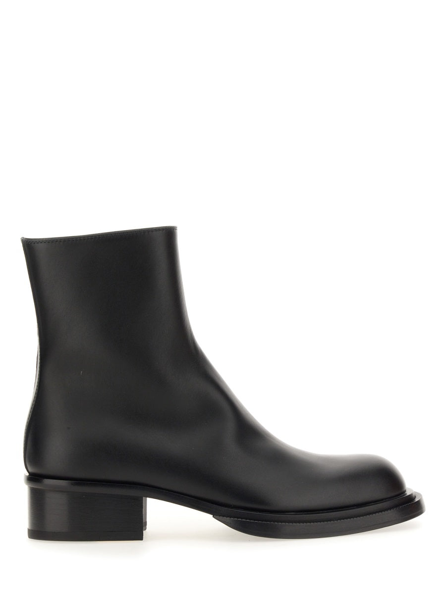 ALEXANDER MCQUEEN Cuban Stack Boot - 4.5 cm Heel
