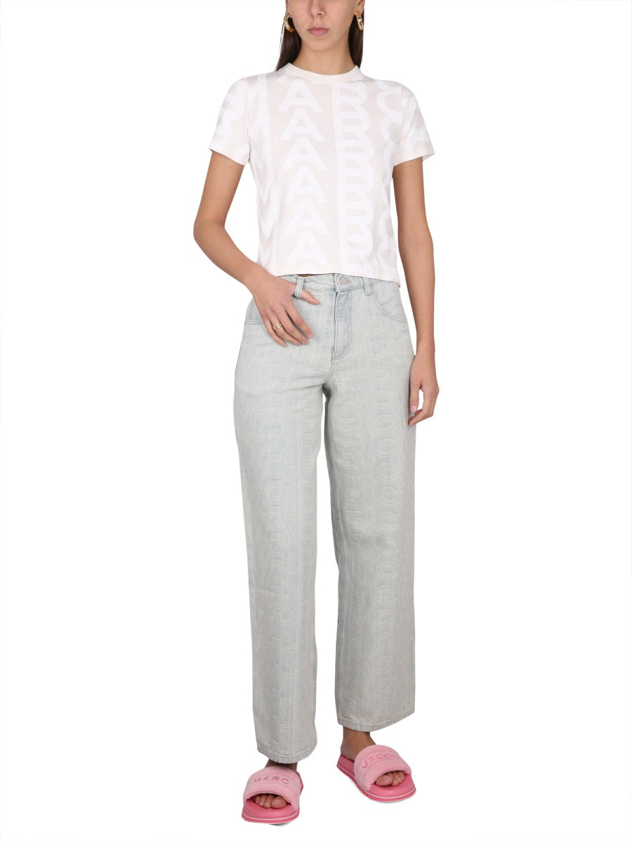MARC JACOBS Monogram Denim Jeans