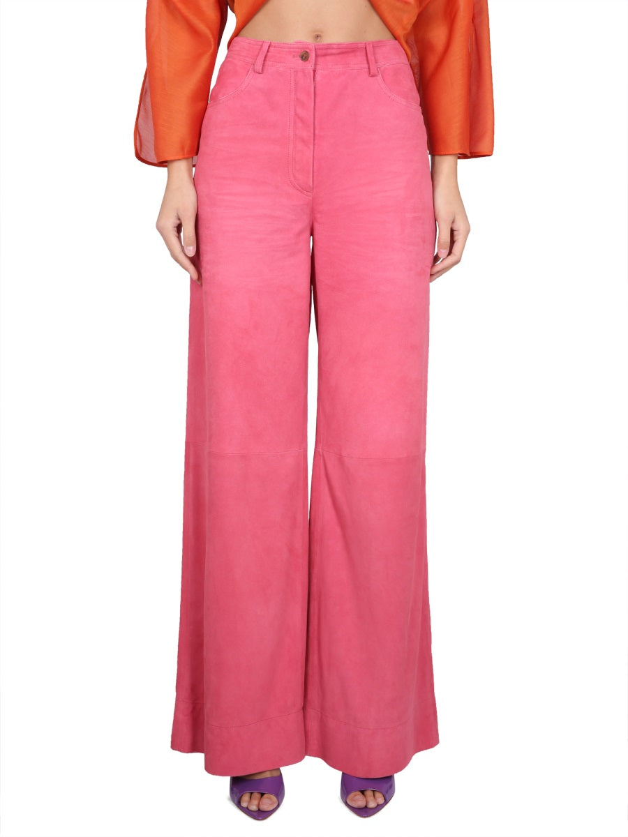 ALBERTA FERRETTI Wide Leg Women's Pants - Size 10