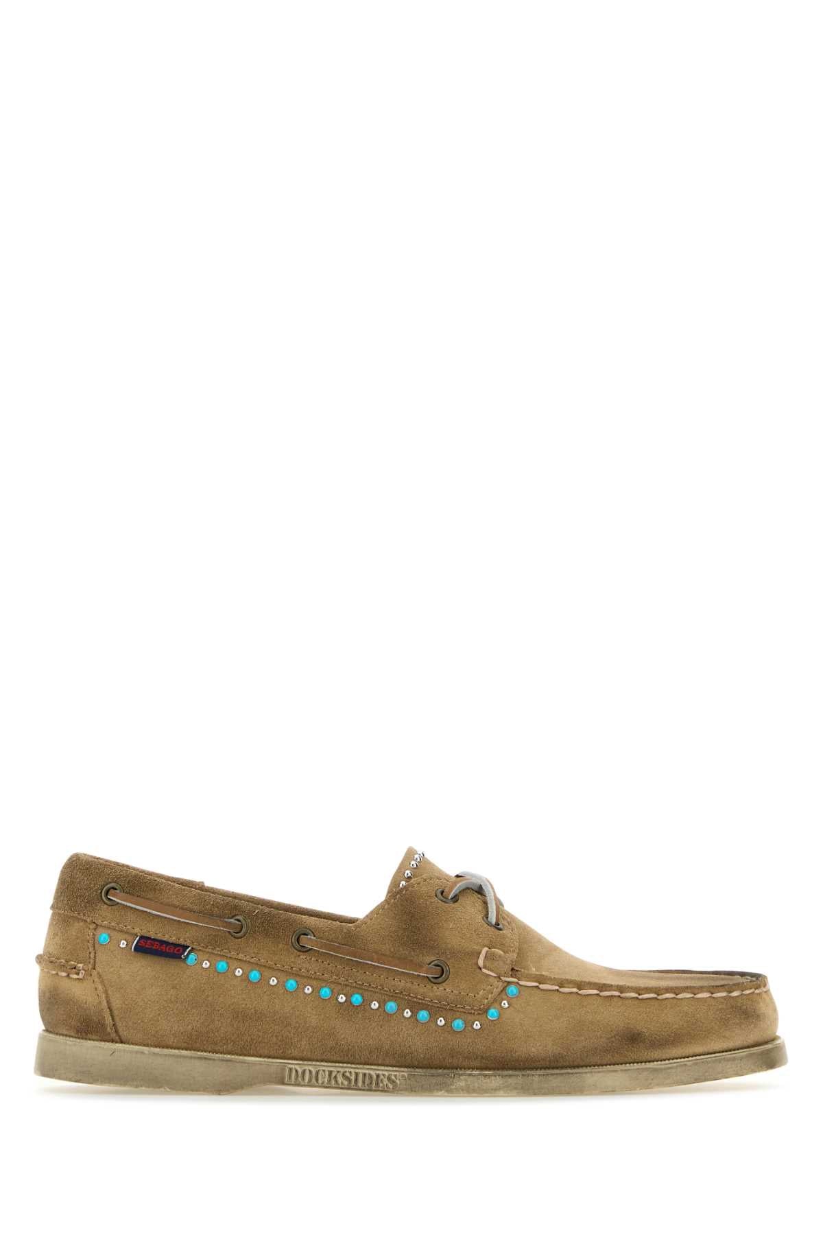 SEBAGO Classic Suede Portland Flesh Out Loafers