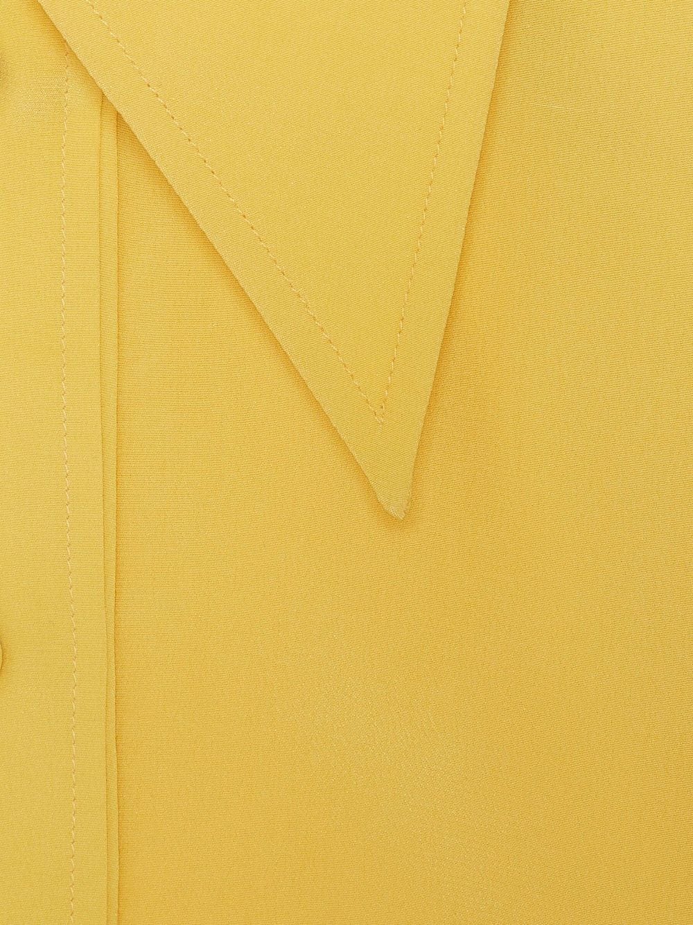 GUCCI Silk Crepe Shirt with Button Closure