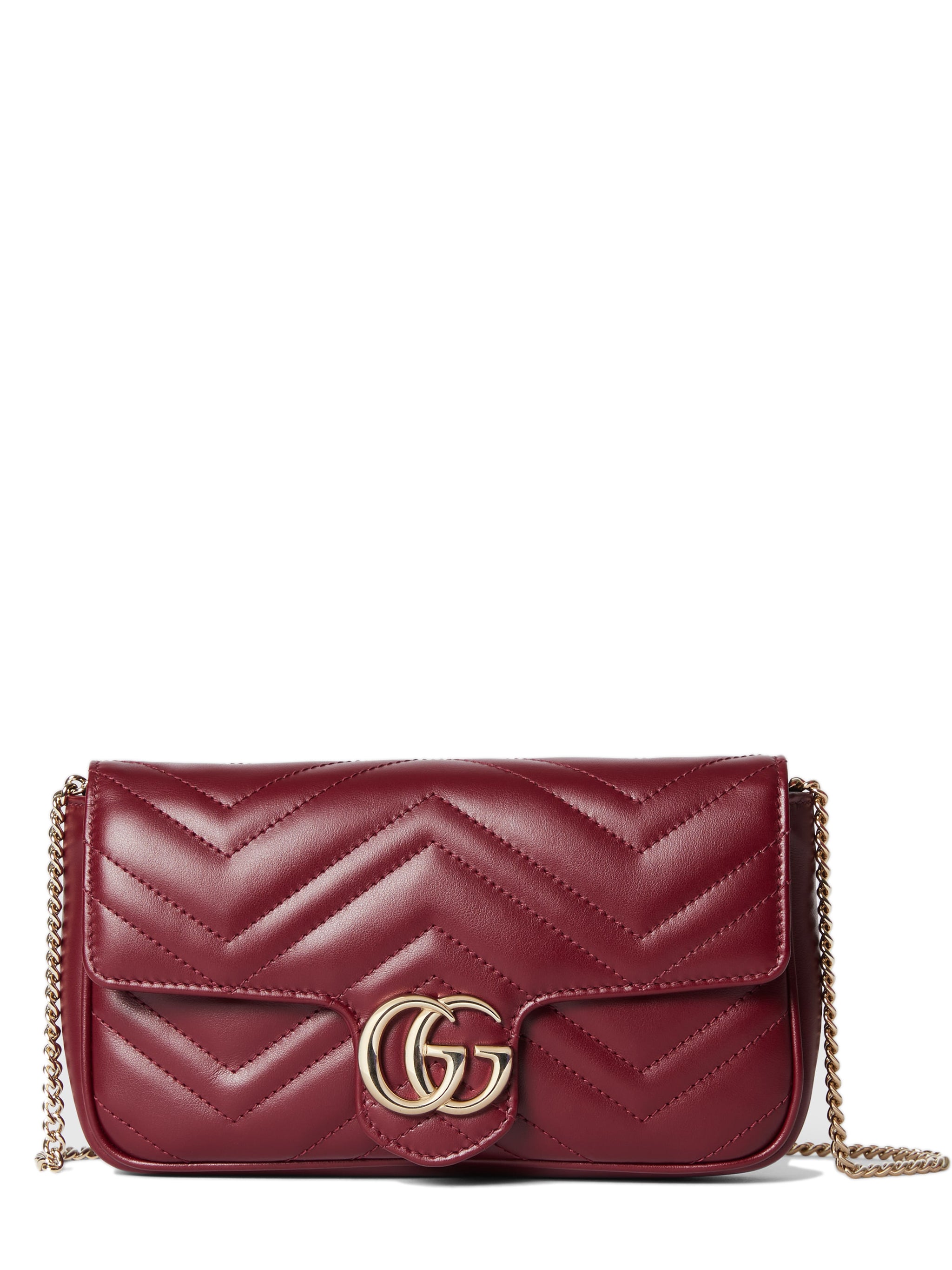 GUCCI Luxury Mini Handbag with Card Case - Height 12 cm, Width 21 cm, Depth 5 cm
