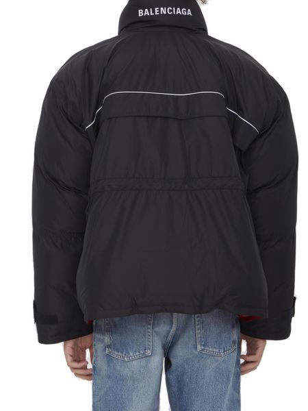 BALENCIAGA Men's FW23 Wrap Parka Jacket