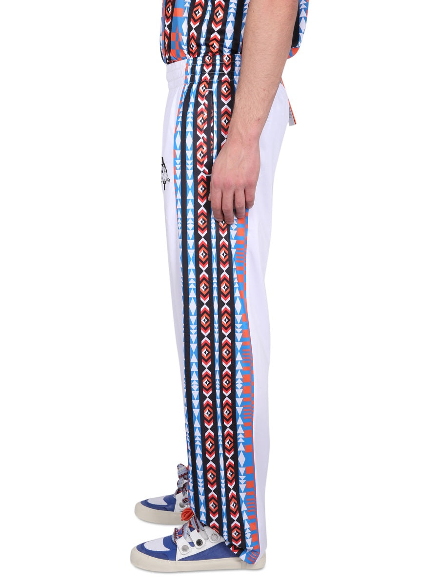 MARCELO BURLON COUNTY OF MILAN High Neck Jogging Pants for Men - SS23 Collection