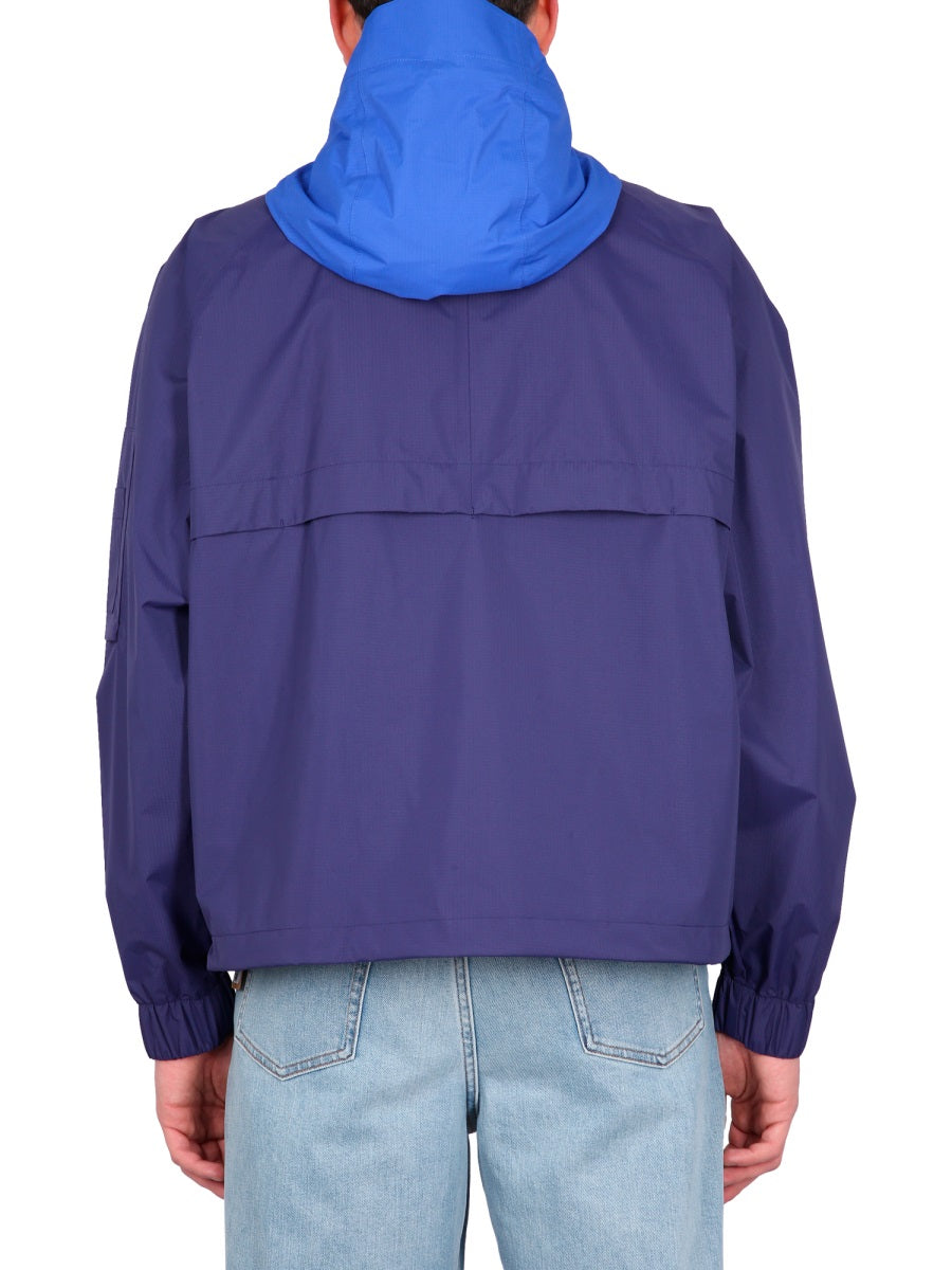 K-WAY Unisex High Neck Hooded Jacket