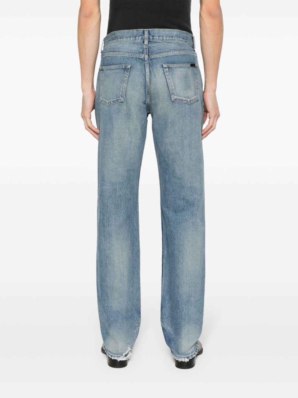 SAINT LAURENT Straight Leg Jeans - Regular Fit, Size 31