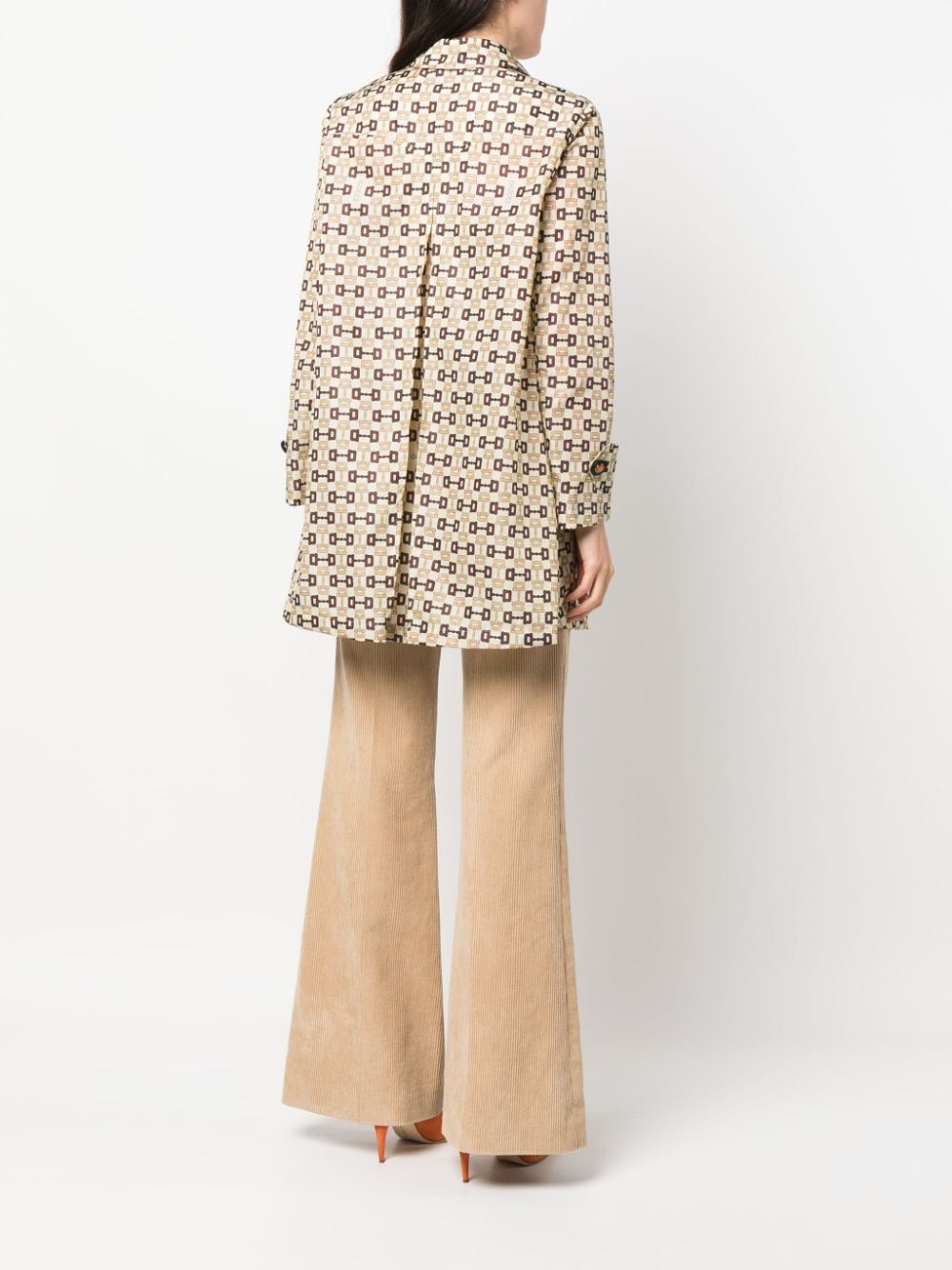 GUCCI Horsebit Print Jacket Size 40