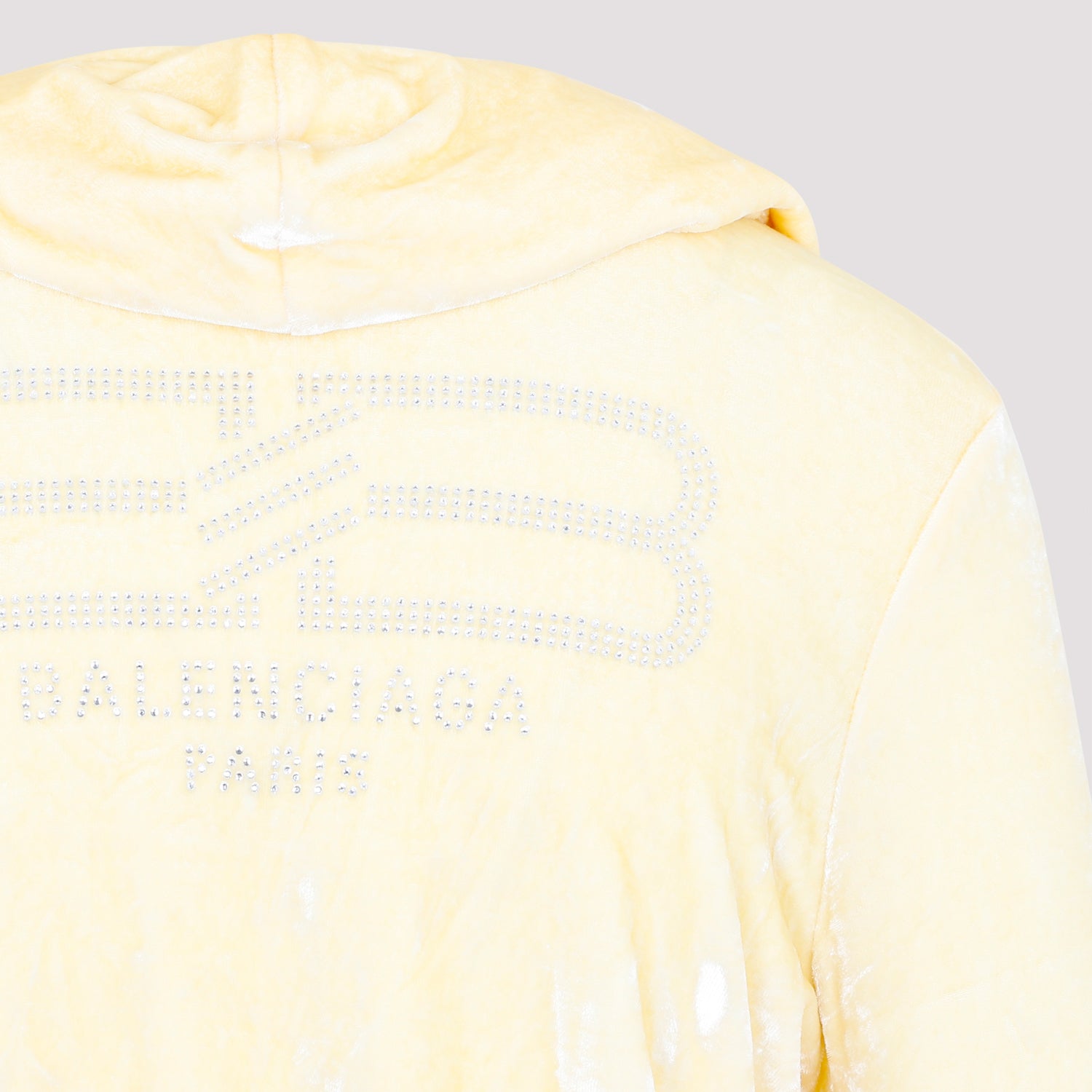 BALENCIAGA Fitted Zip-Up Hoodie for Women