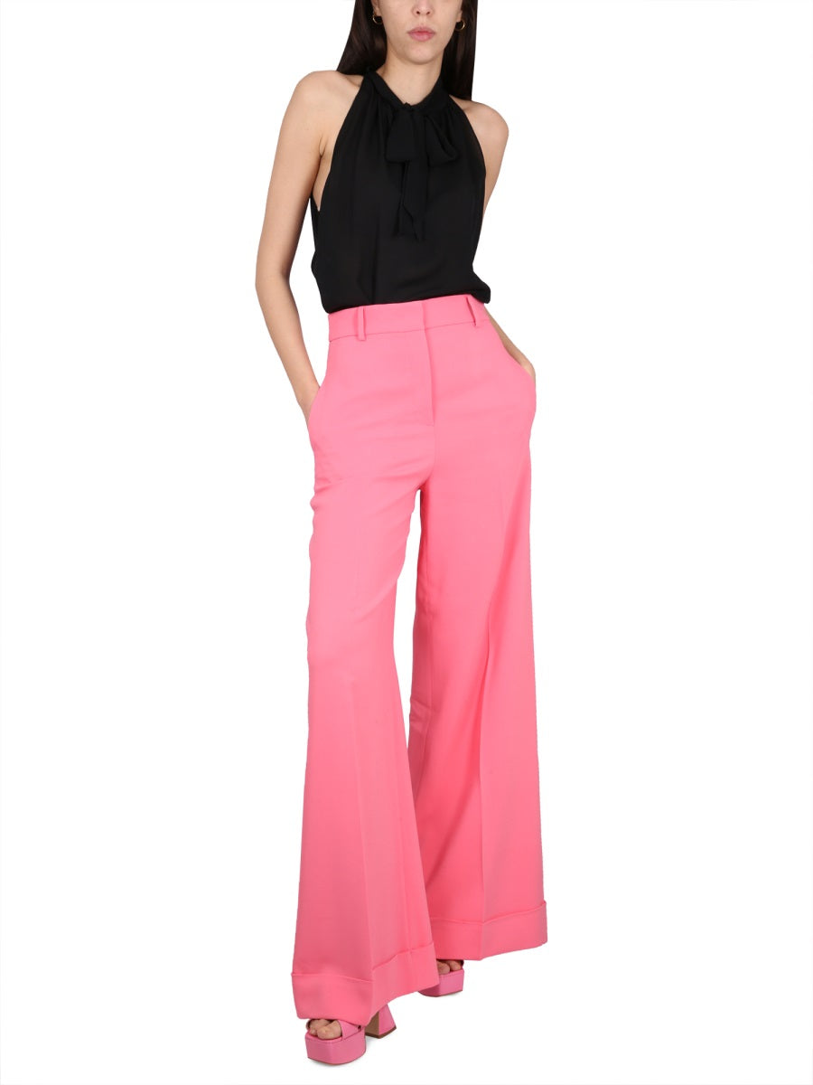 MOSCHINO High Waist Trousers with Belt Loops