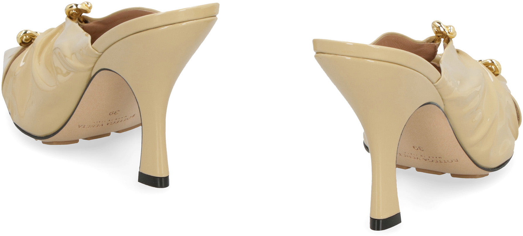 BOTTEGA VENETA Bunnie Leather Flat