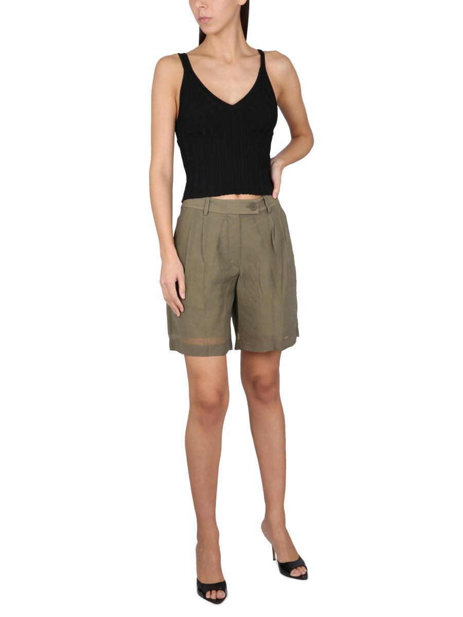 HELMUT LANG Round Shoulder Slim Fit Tank Top