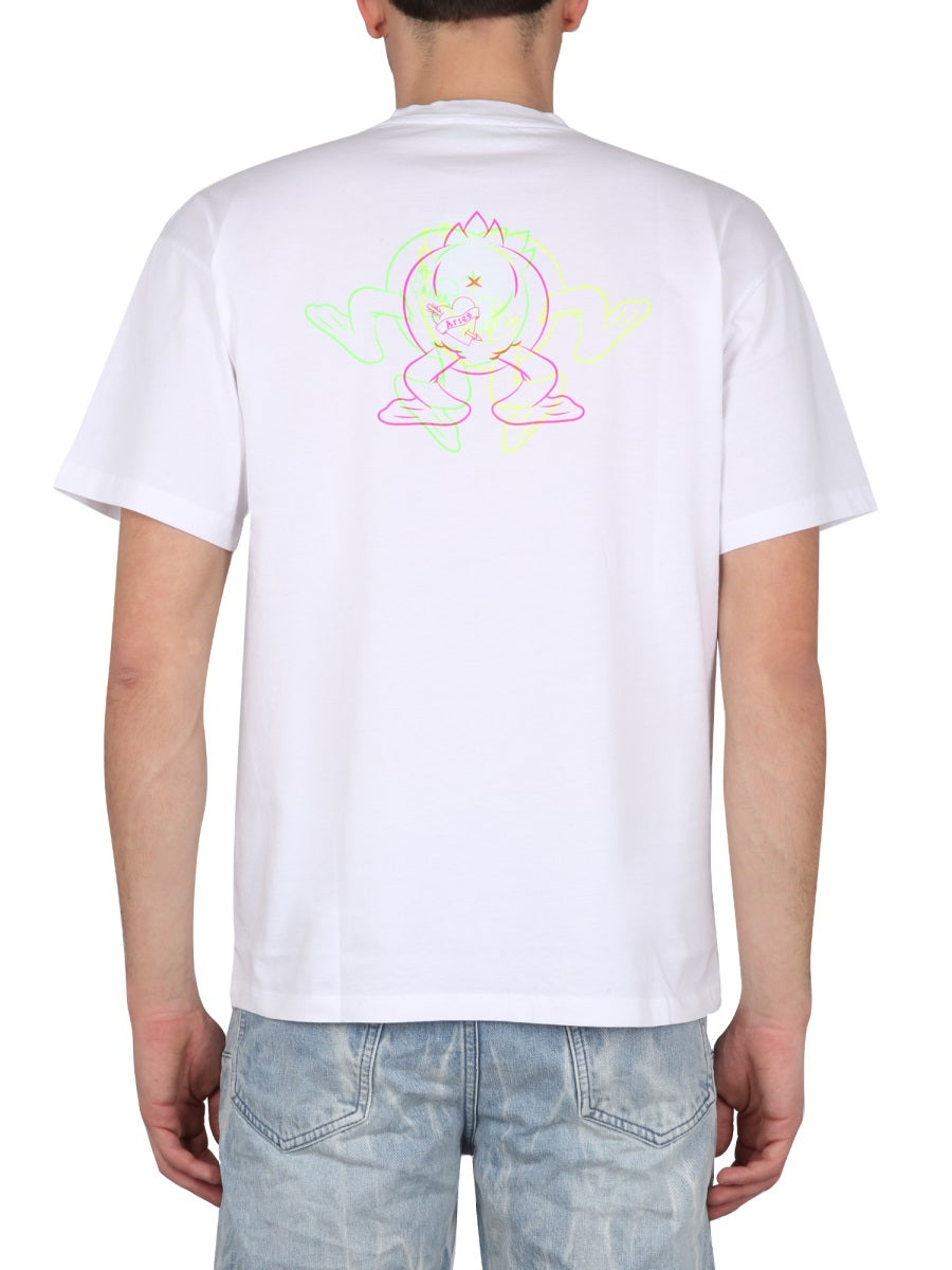 ARIES Trippy Aye Duck T-Shirt - Size 10