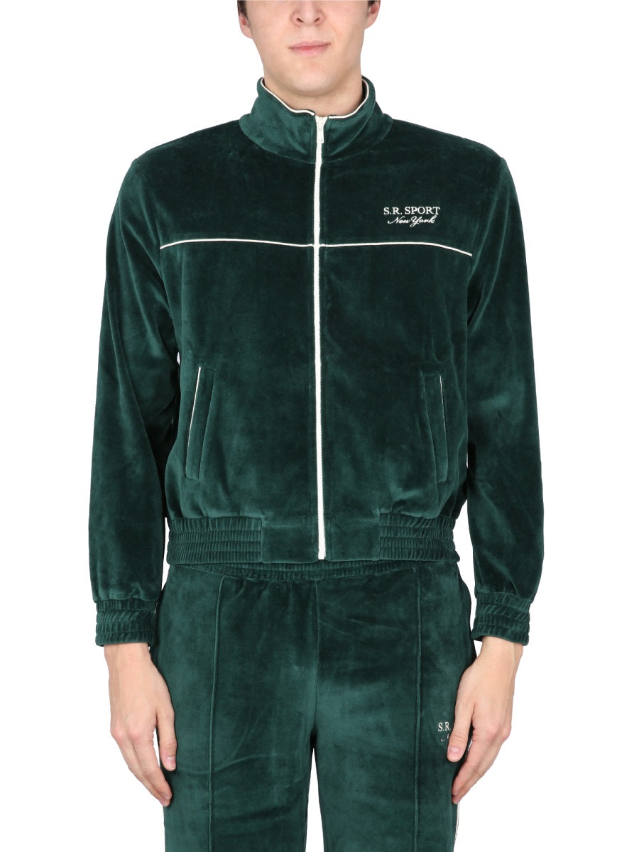 SPORTY&RICH Unisex Zip Sweatshirt - FW22 Edition