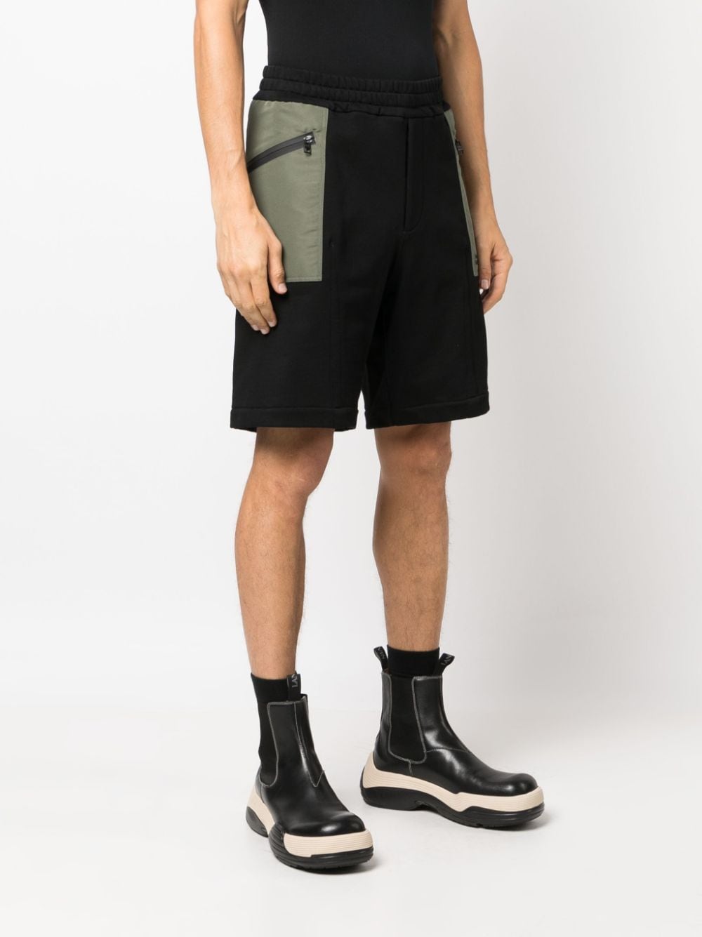 ALEXANDER MCQUEEN Organic Cotton Track Shorts for Men