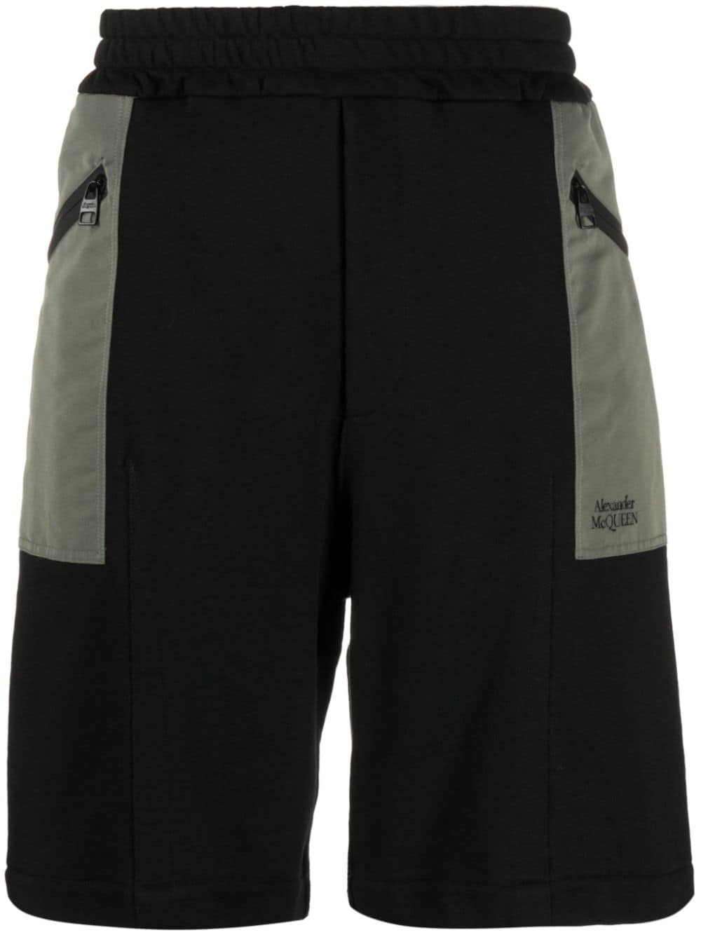 ALEXANDER MCQUEEN Organic Cotton Track Shorts for Men