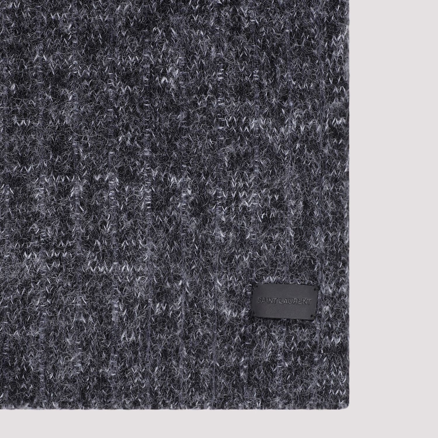 SAINT LAURENT Luxurious Wool Blend Scarf - 23cm x 224cm