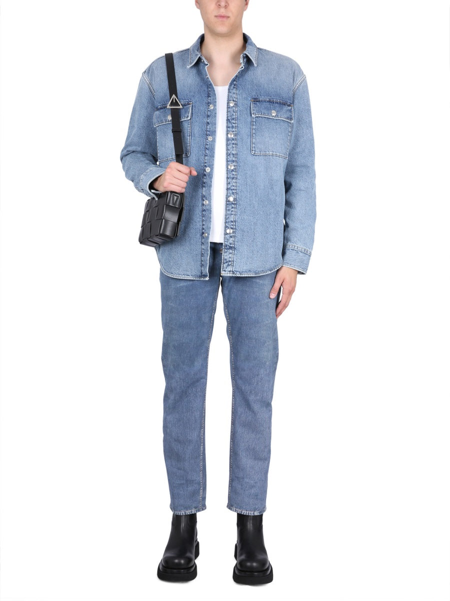BOTTEGA VENETA Classic Denim Shirt for Men