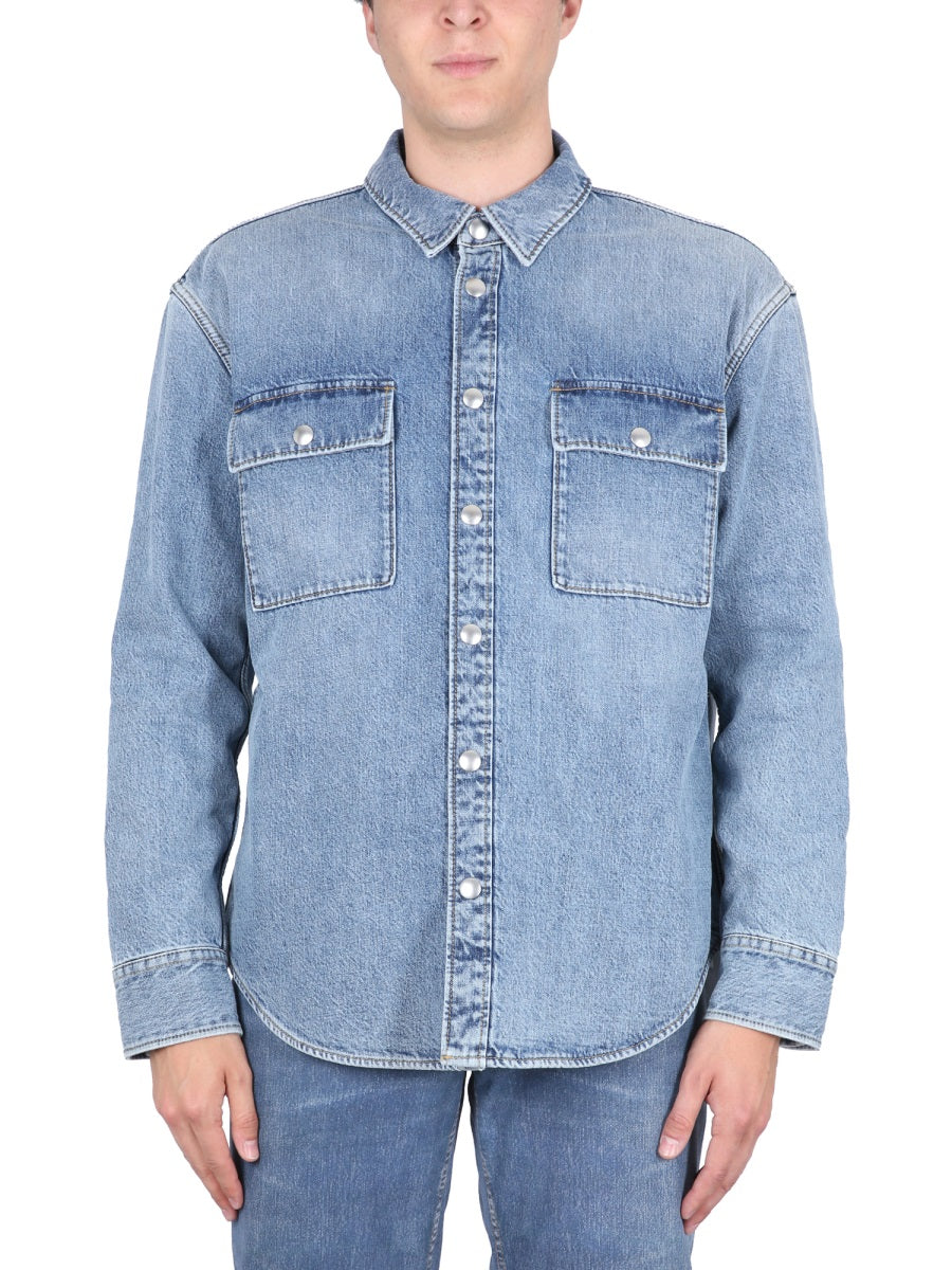 BOTTEGA VENETA Classic Denim Shirt for Men