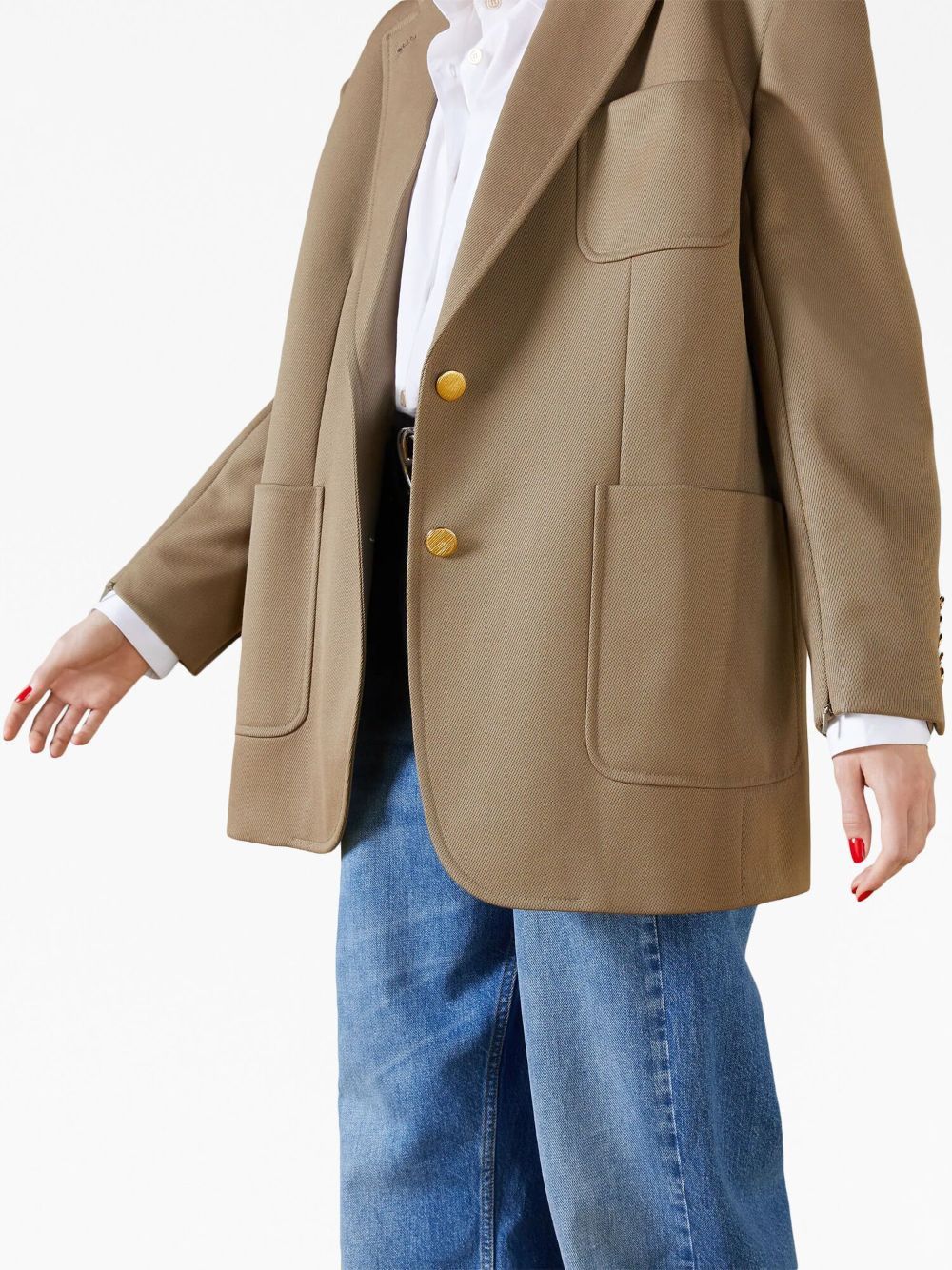 GUCCI Luxurious Wool Jacket for Women - Fall/Winter Collection