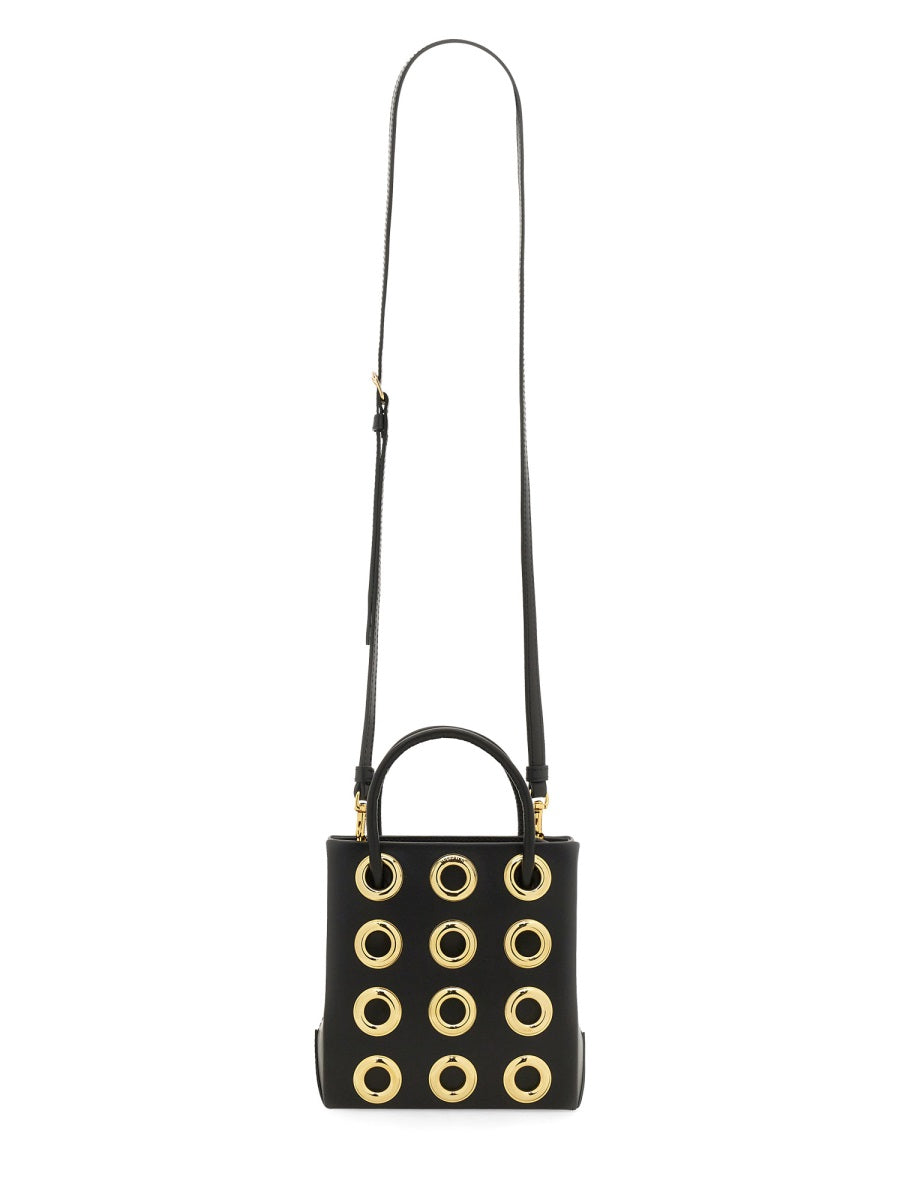 MOSCHINO COUTURE Leather Handbag - SS24 Collection