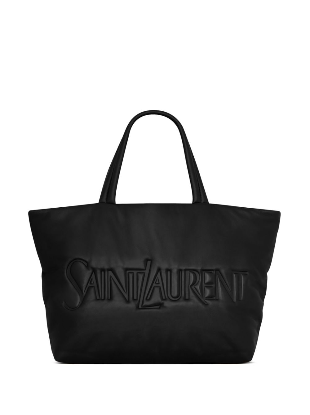 SAINT LAURENT Luxury Nappa Leather Shopping Handbag