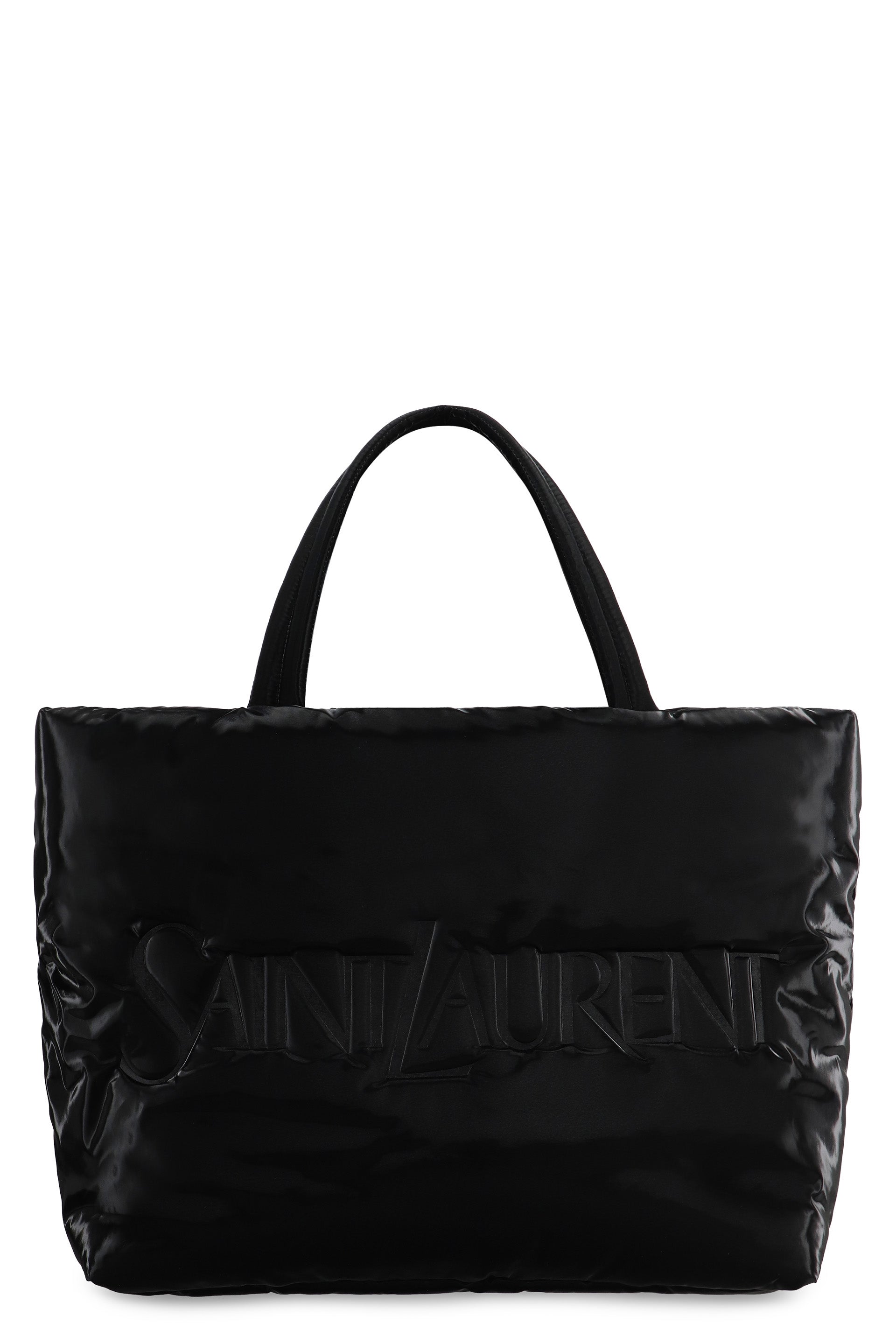 SAINT LAURENT Nylon Shopping Handbag for Men