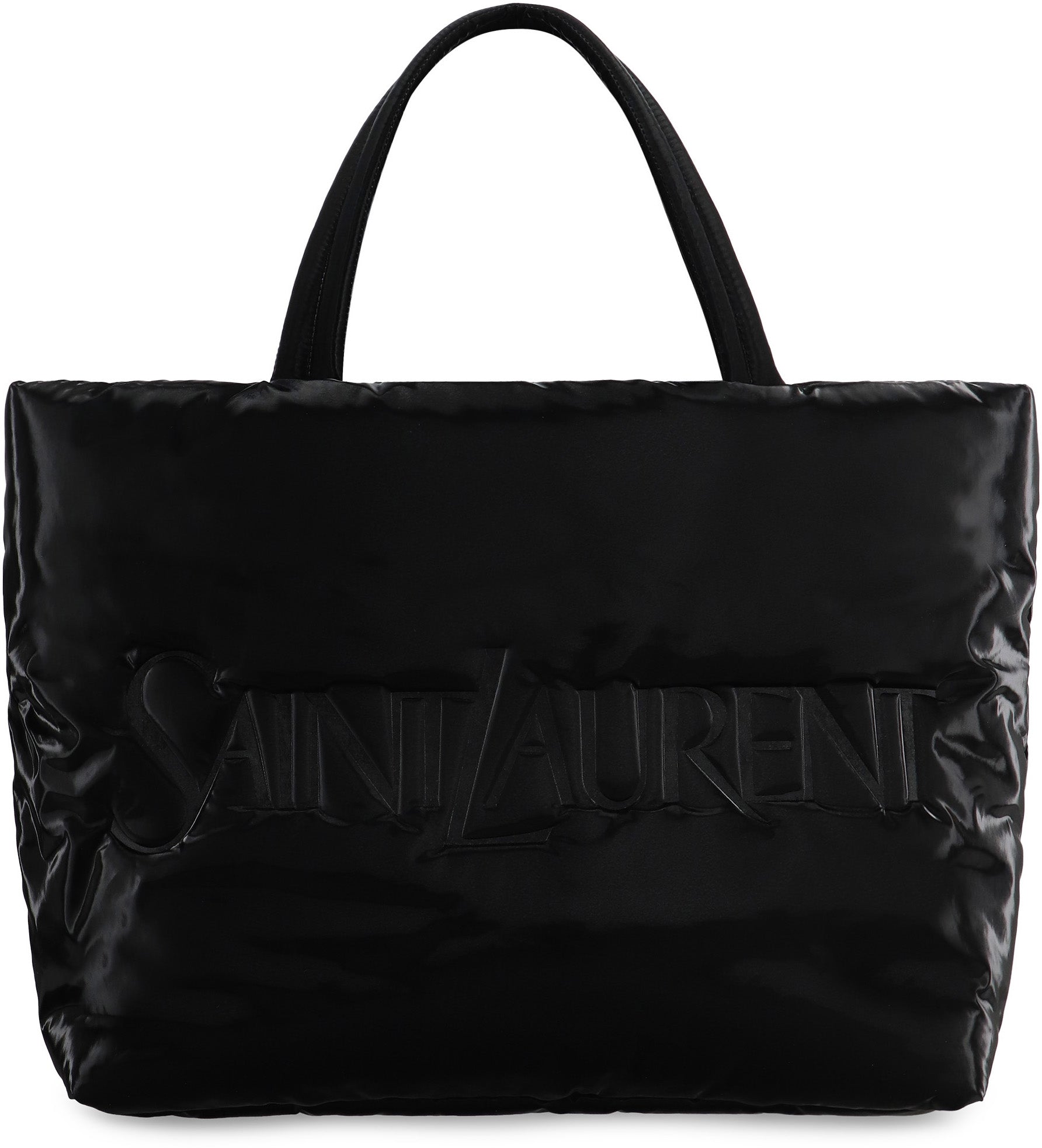 SAINT LAURENT Nylon Shopping Handbag for Men