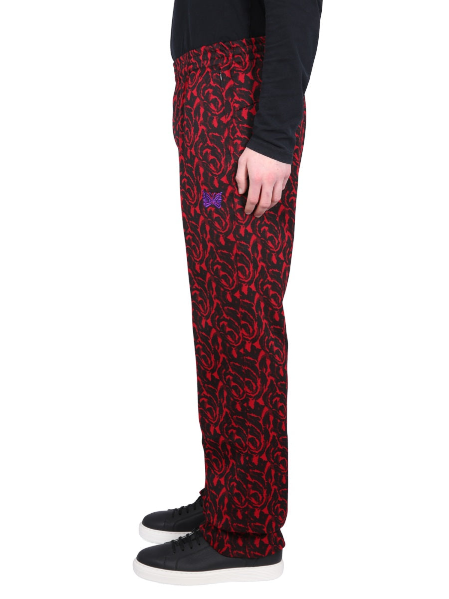 BARACUTA X NEEDLES Men's Logo Track Pants with Elastic Waistband
