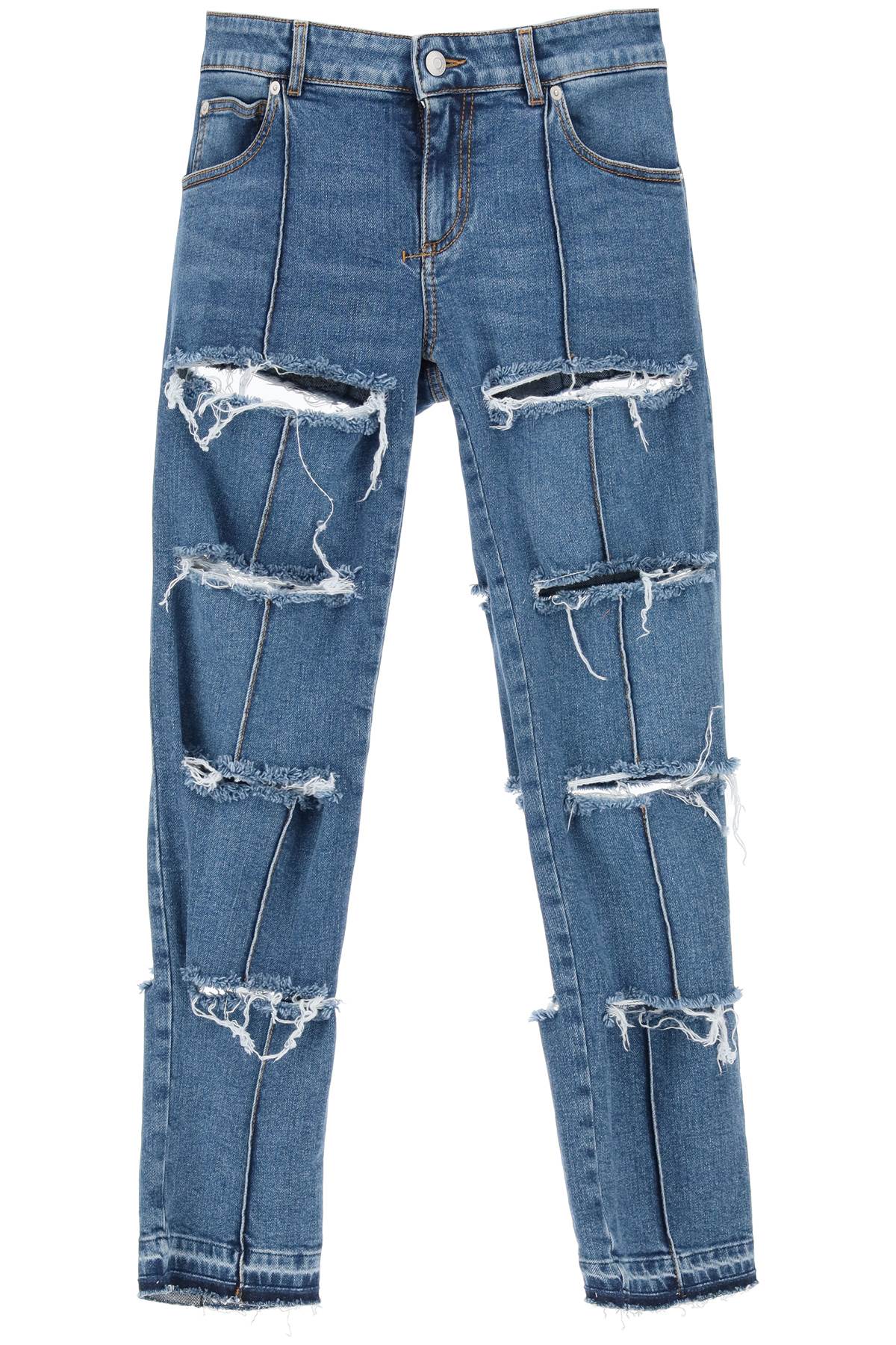 ALEXANDER MCQUEEN Denim Pants for Women - FW23