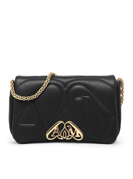 ALEXANDER MCQUEEN Mini Leather Seal Shoulder Handbag