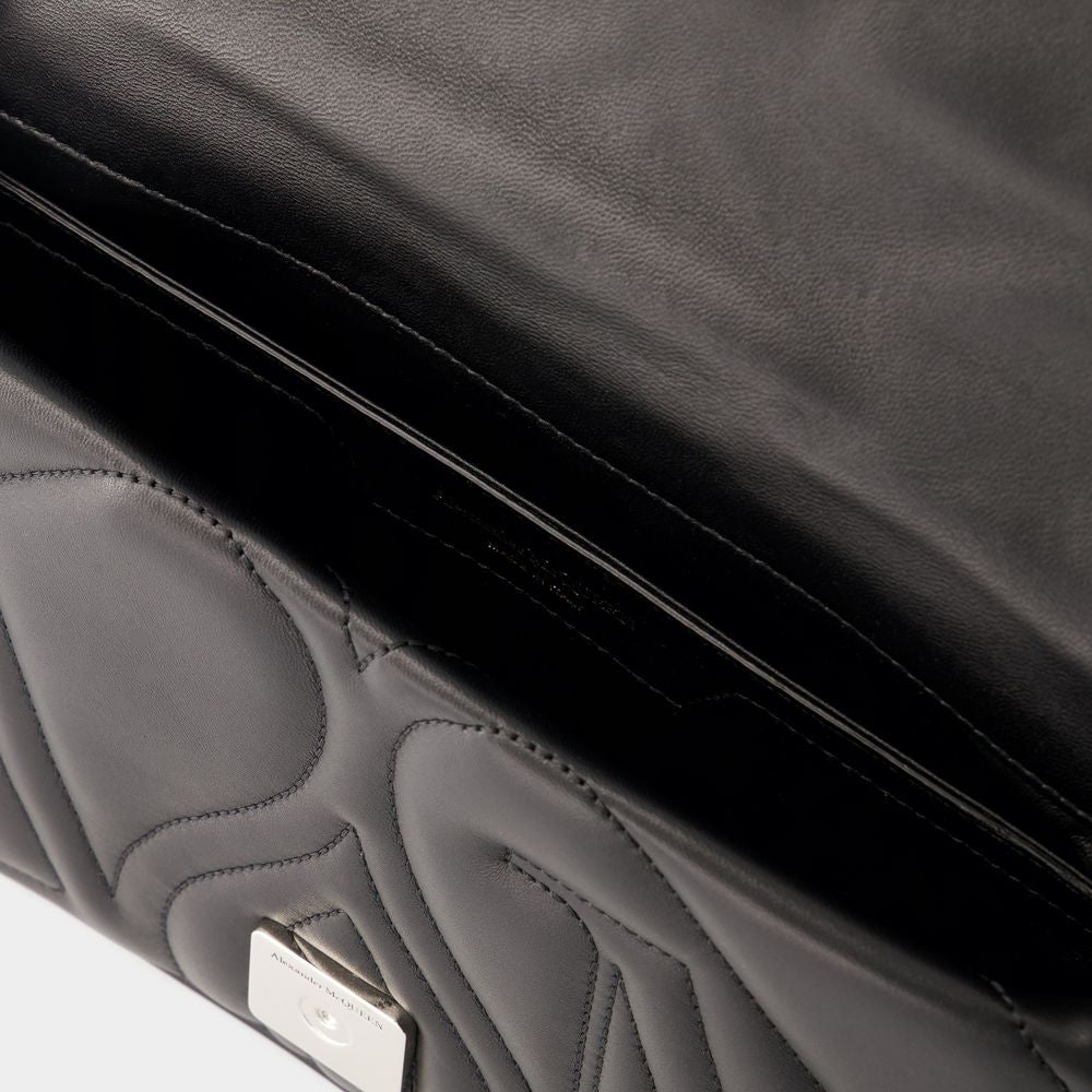 ALEXANDER MCQUEEN Mini Handbag with Exploded Seal Detail