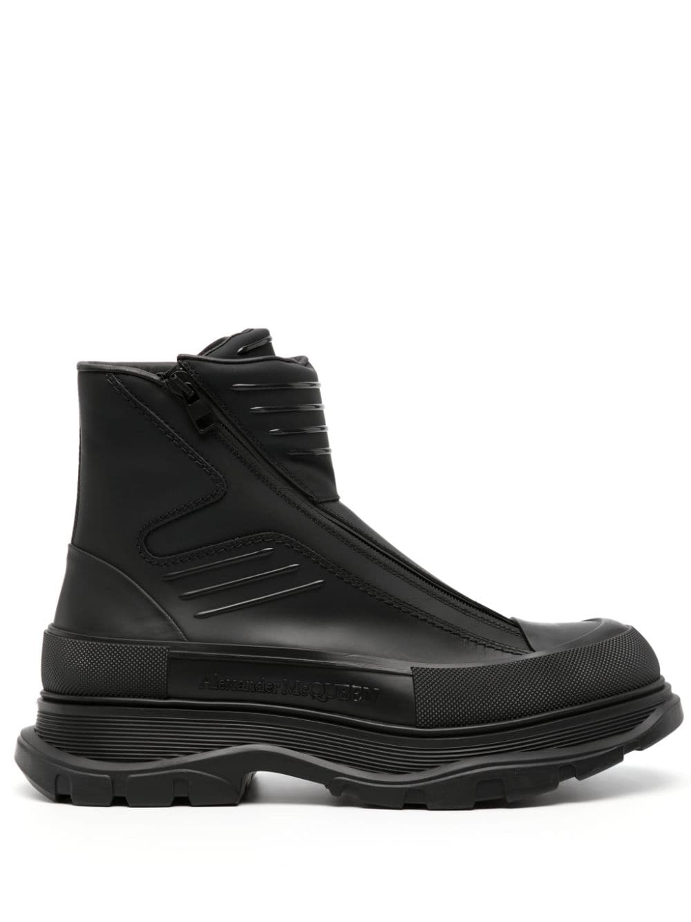 ALEXANDER MCQUEEN Sleek Motorcycle Boot for Men