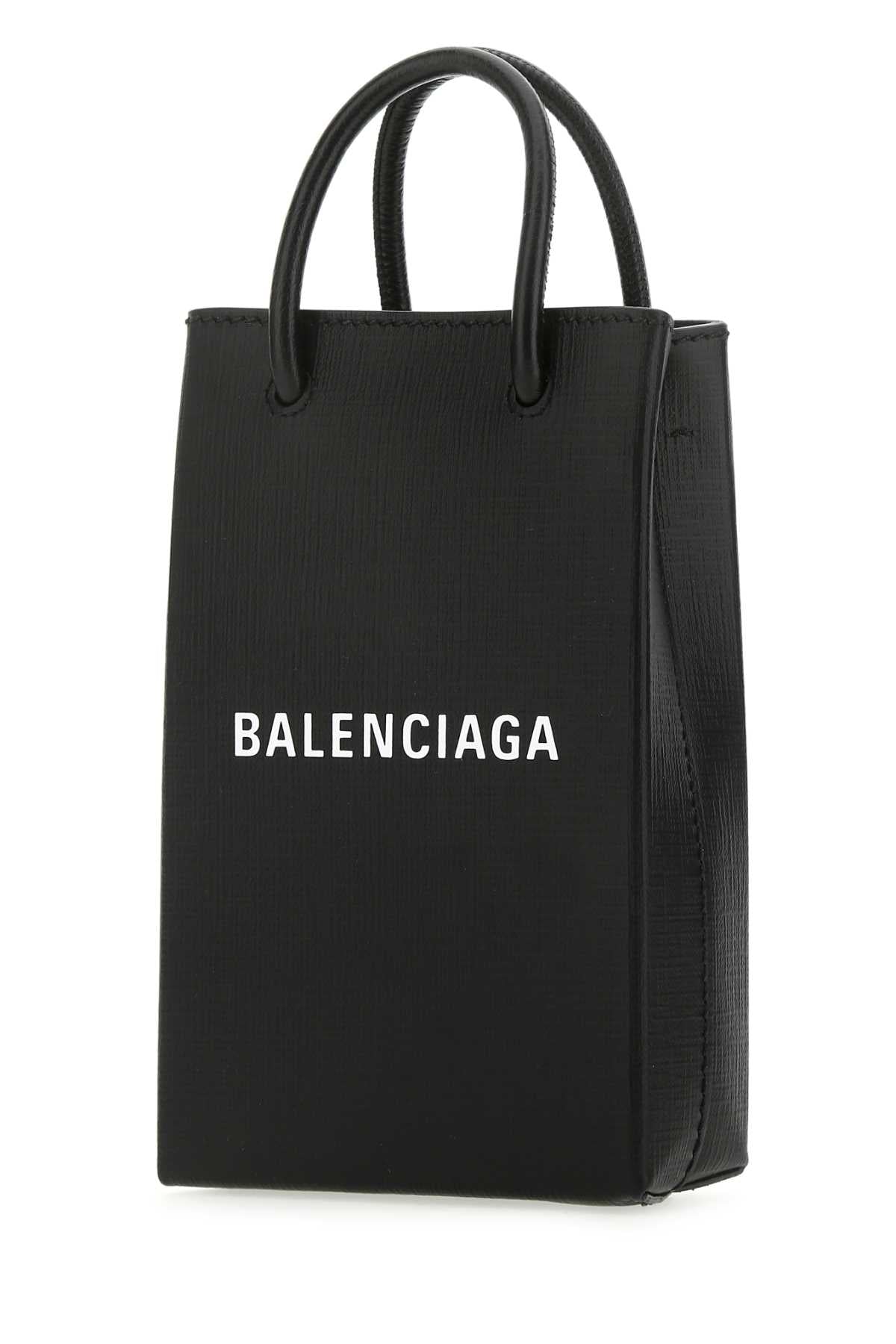 BALENCIAGA Mini Leather Phone Case