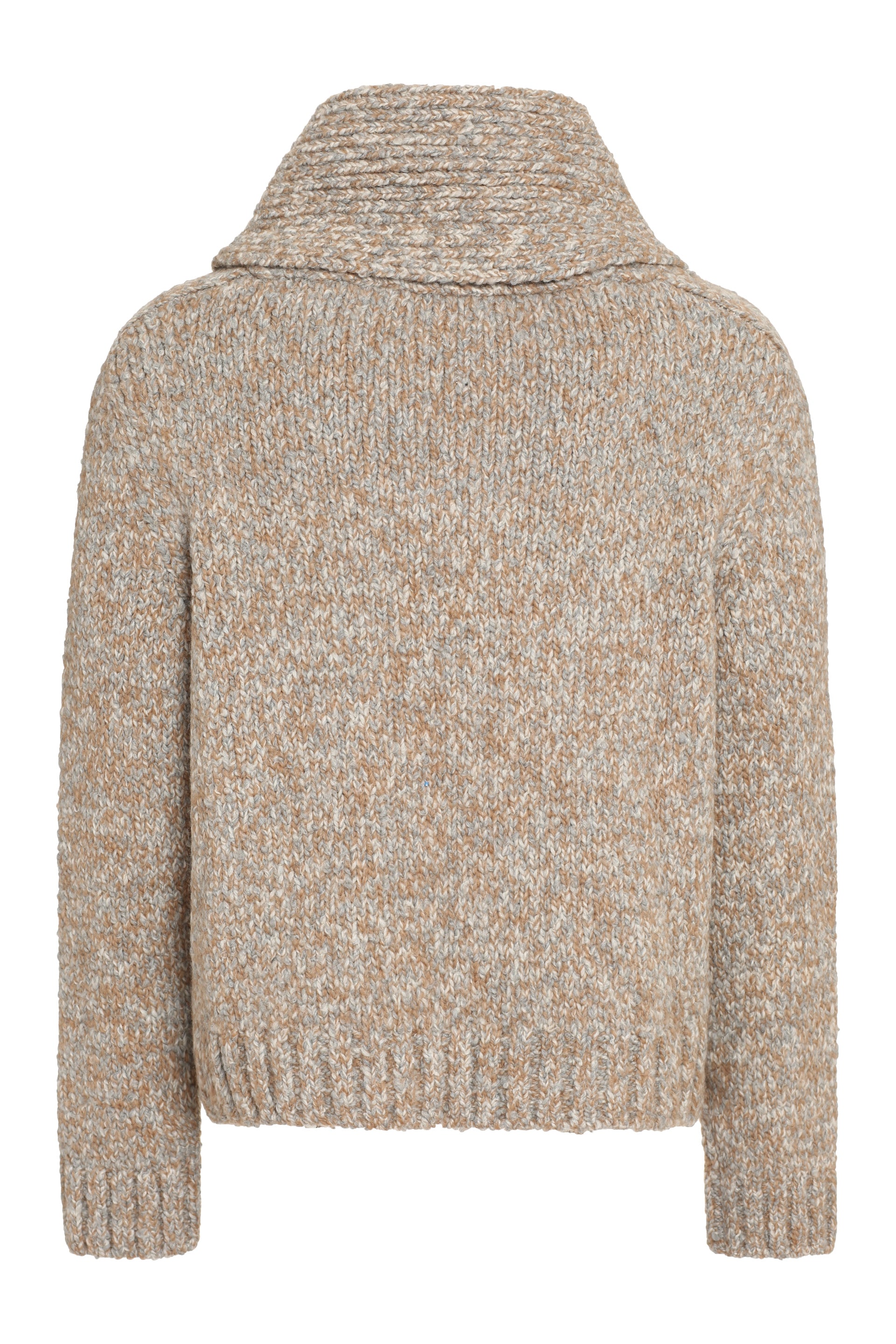 BOTTEGA VENETA Wool Blend Sweater with Ribbed Edges for Men