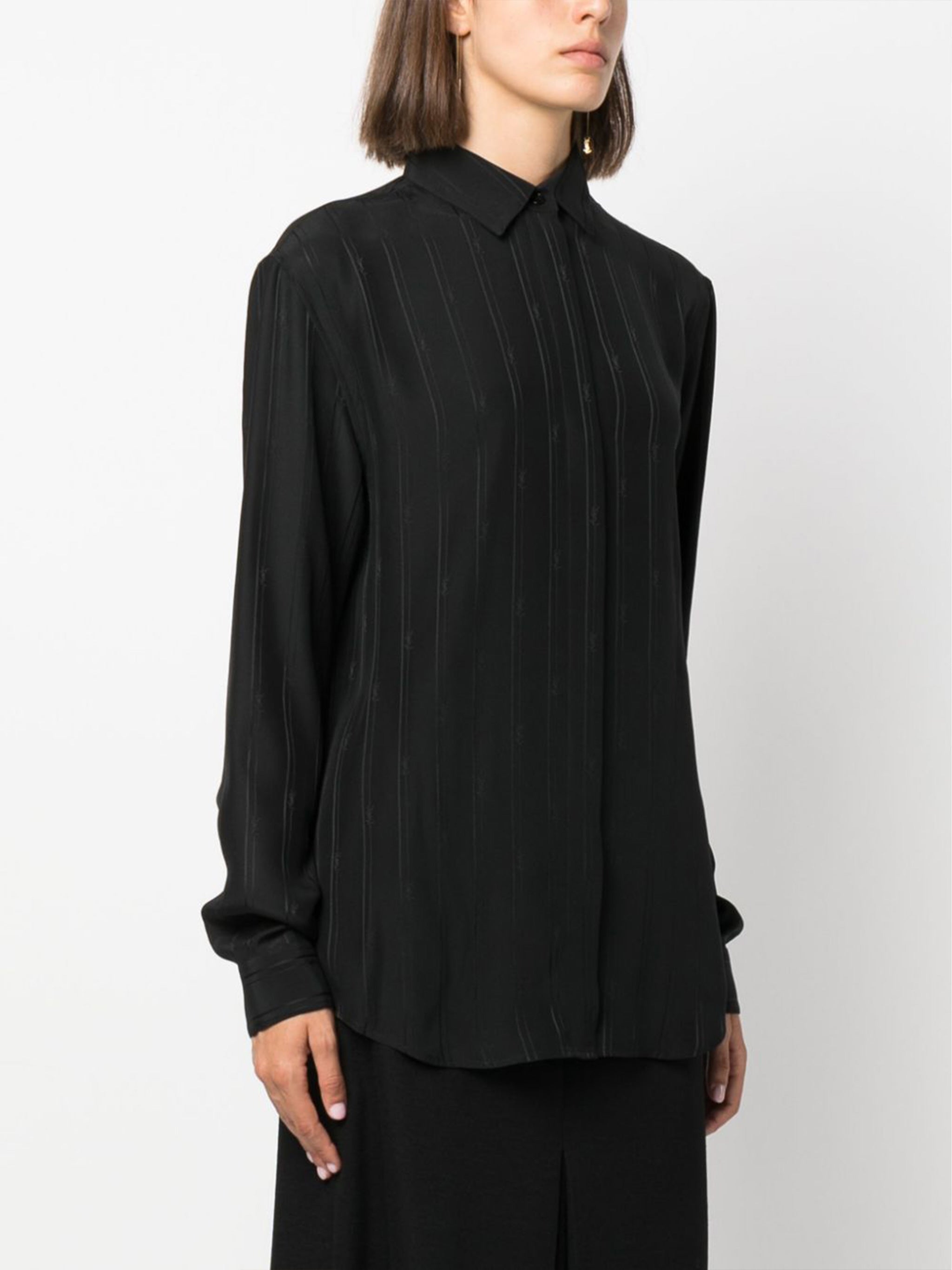 SAINT LAURENT Silk Shirt for Women - FW23 Collection