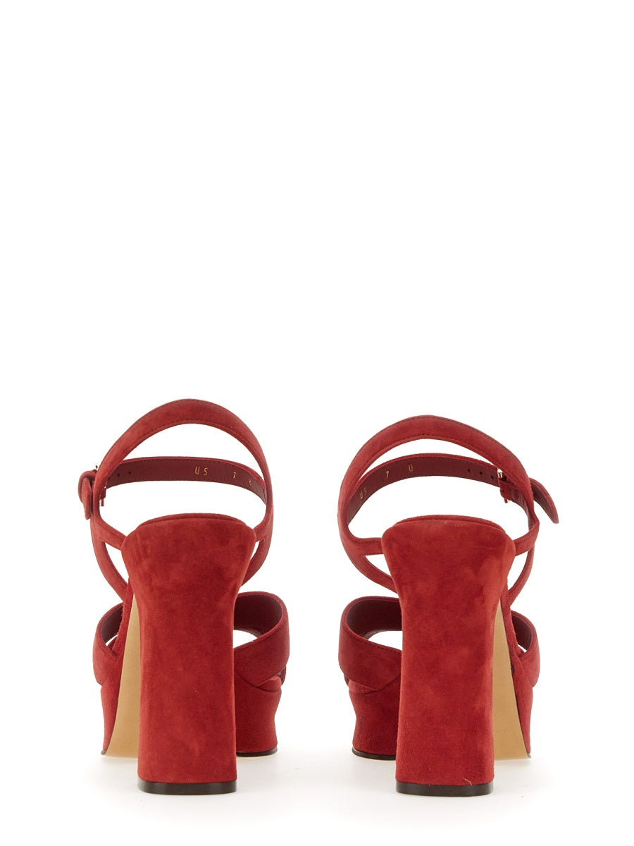 Ferragamo Elevated Sandal with 11.5 cm Heel