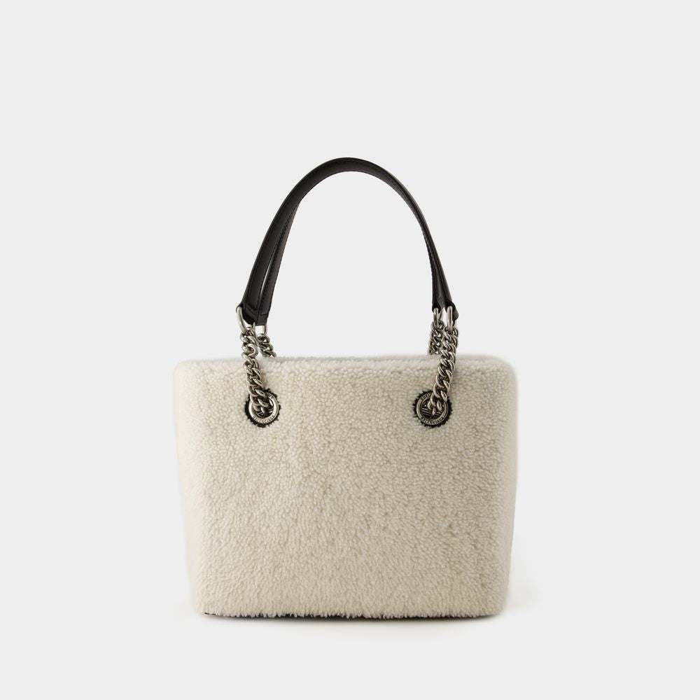 BALENCIAGA Mini Shearling Duty-Free Handbag