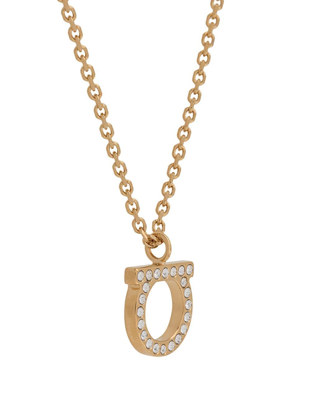 Ferragamo Iconic Gancini Hook Necklace for Women