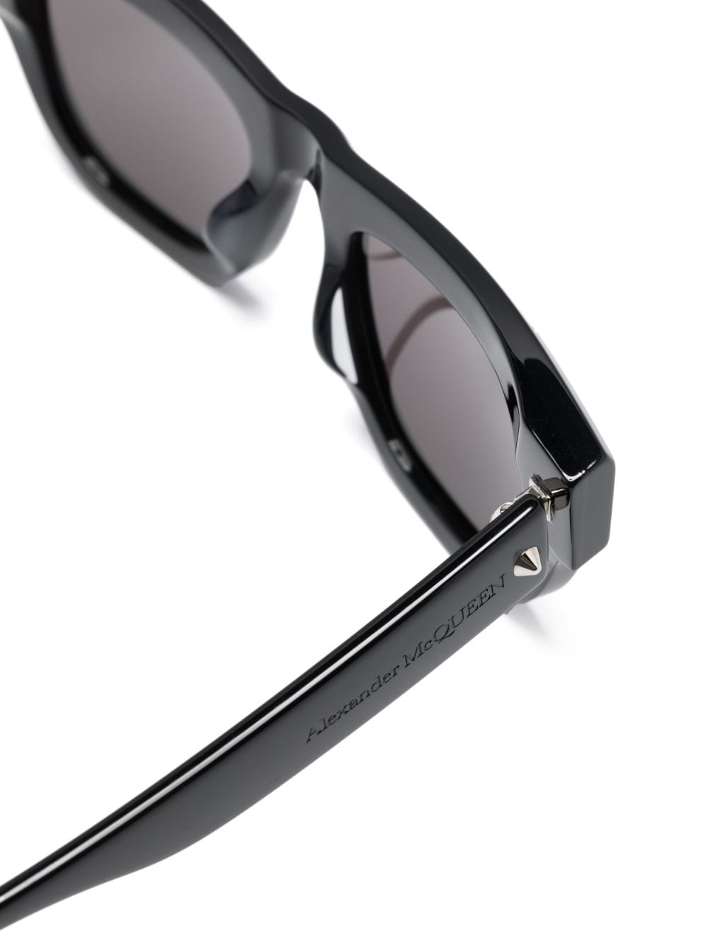 ALEXANDER MCQUEEN Stylish Acetate Men's Sunglasses
