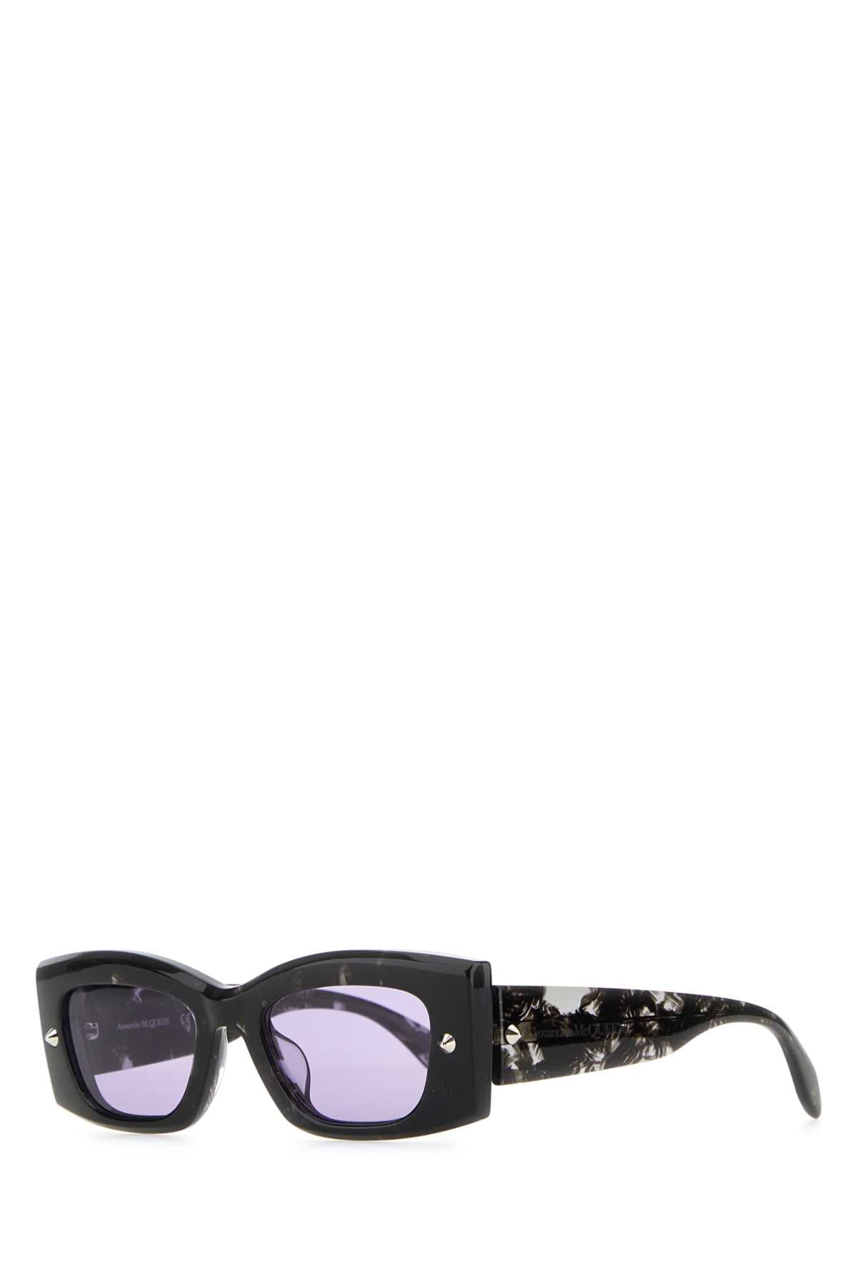 ALEXANDER MCQUEEN Chic Acetate Sunglasses for Women - FW23 Collection