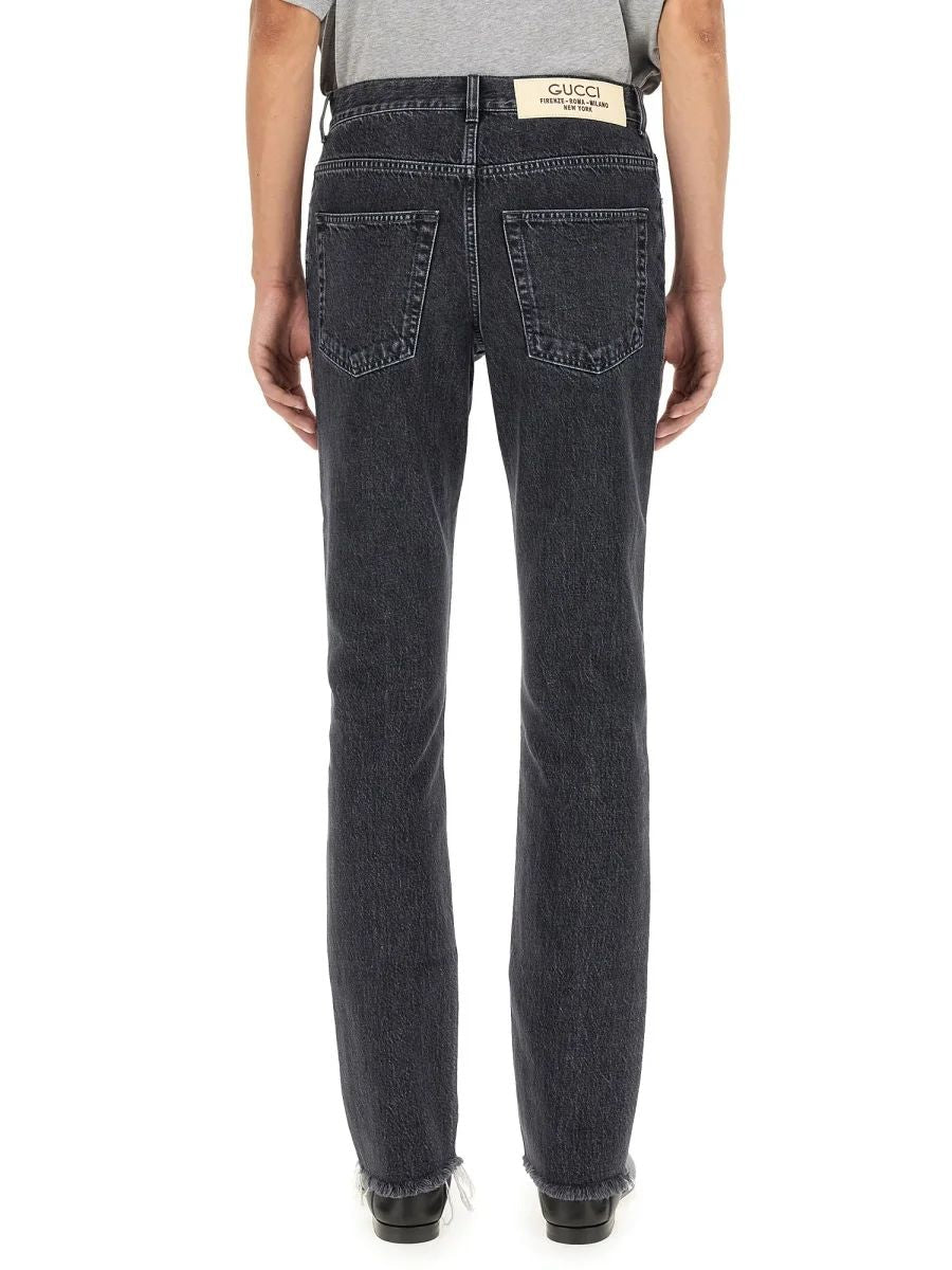 GUCCI Denim Pants with Label - Size 34