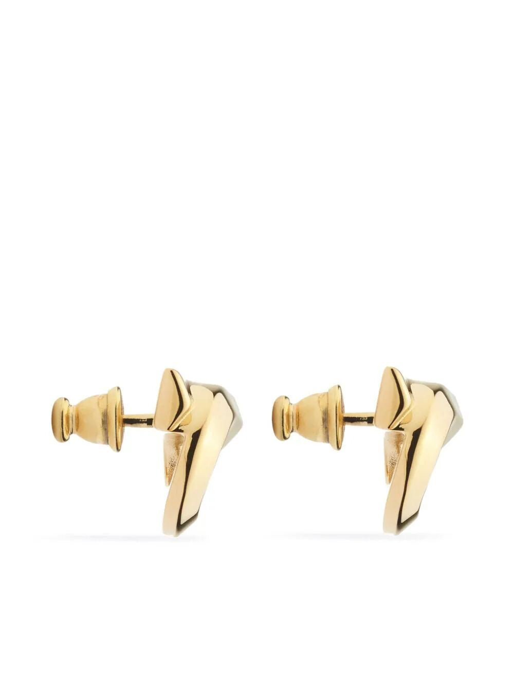 Ferragamo Gancini Hook Mini Earrings