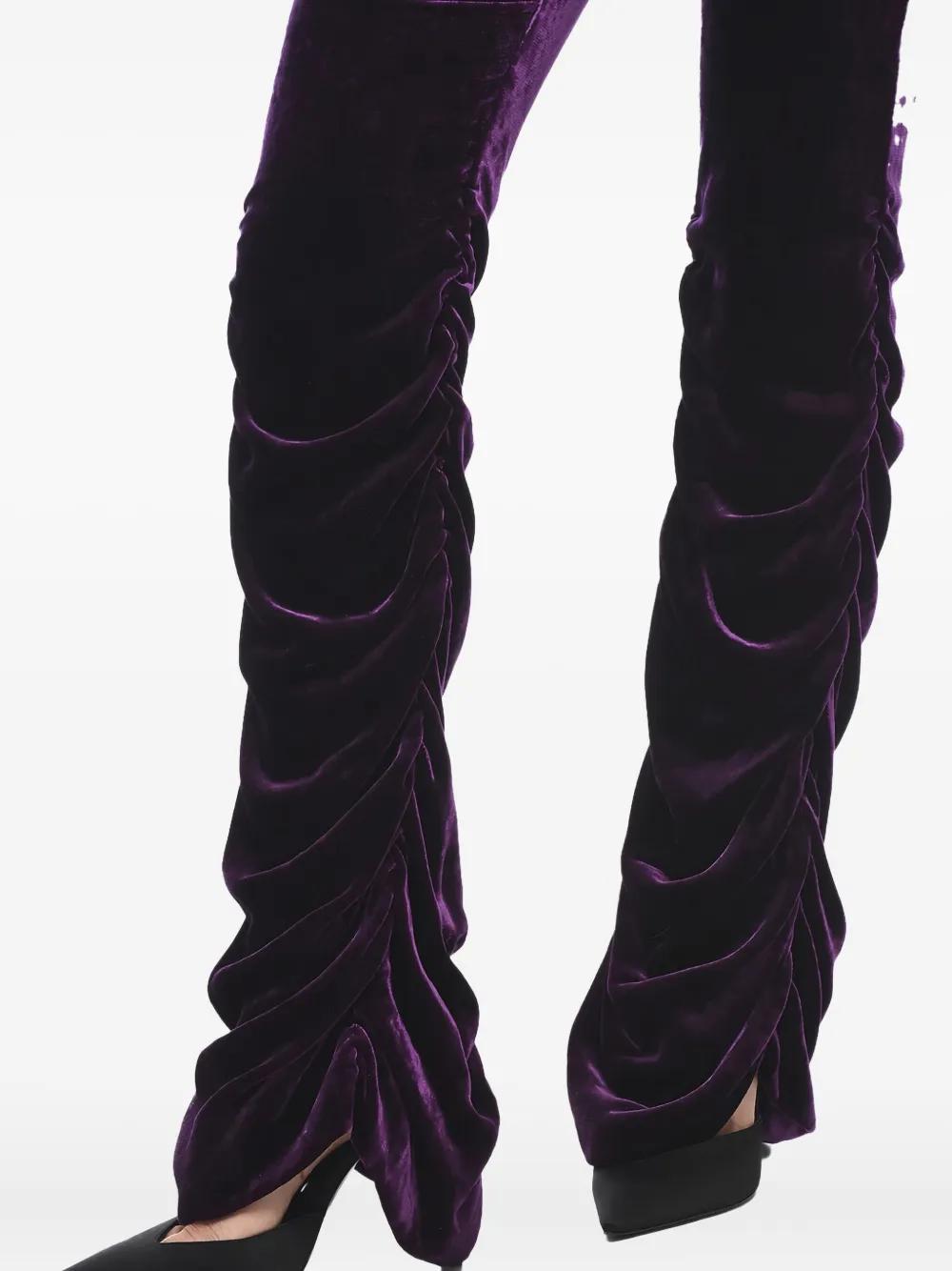 GUCCI Luxurious Velvet Pants - Size 40