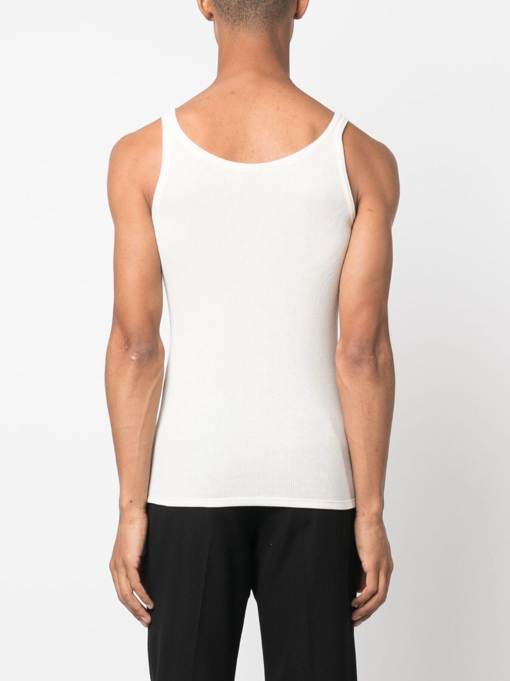 SAINT LAURENT Classic Cotton Tank Top