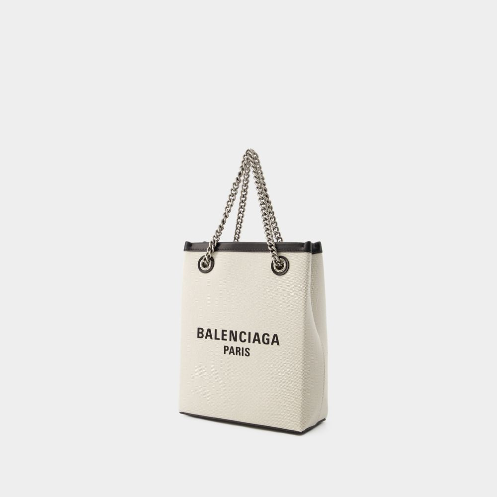BALENCIAGA Canvas Duty Free Handbag