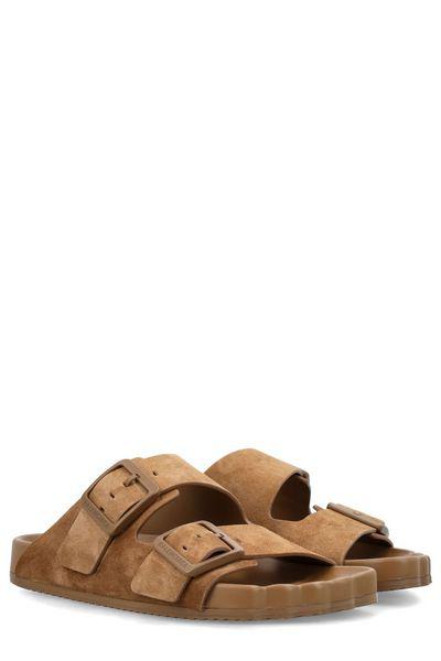 BALENCIAGA Suede Sunday Slippers for Women